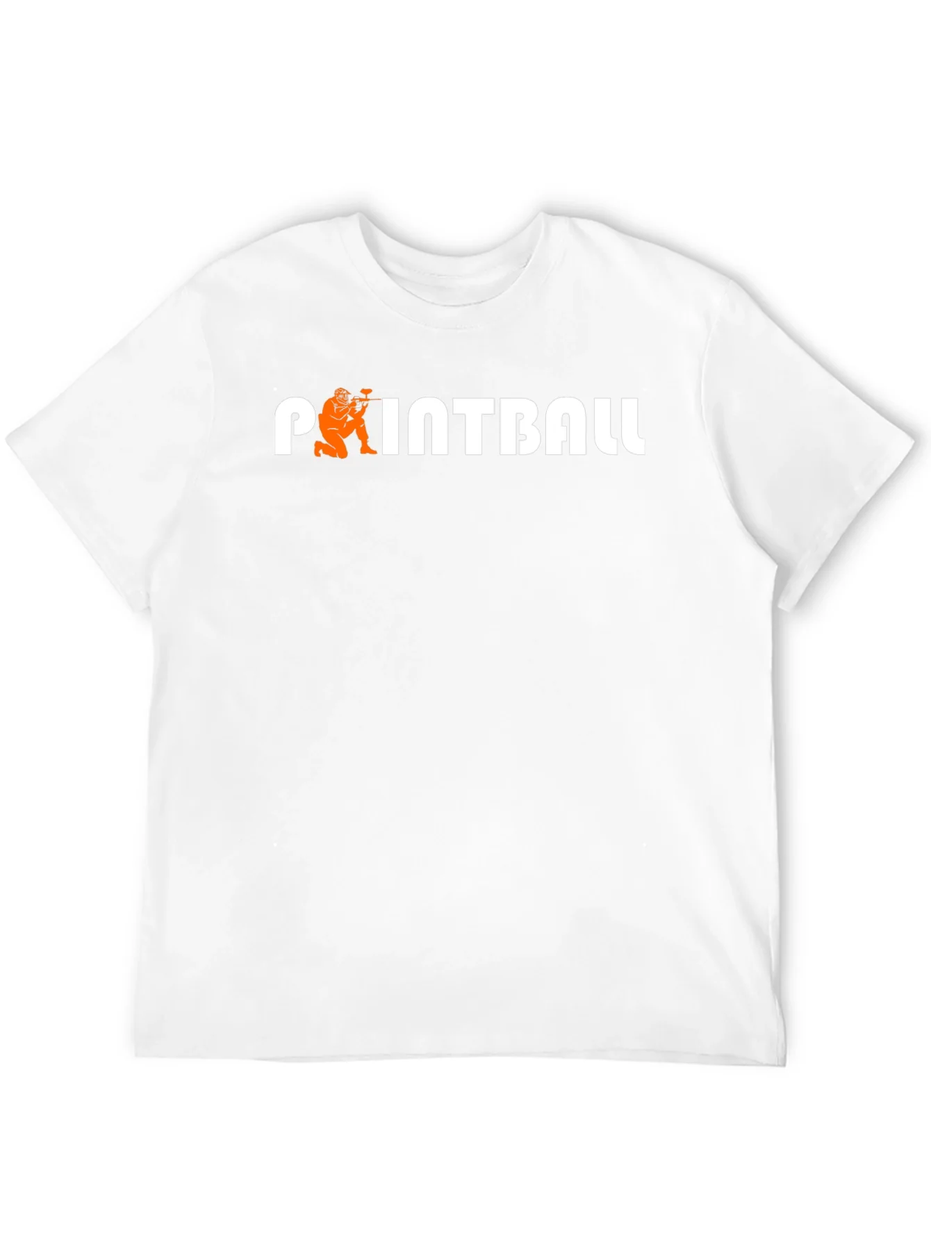 Camiseta Negra Paintball para Hombre