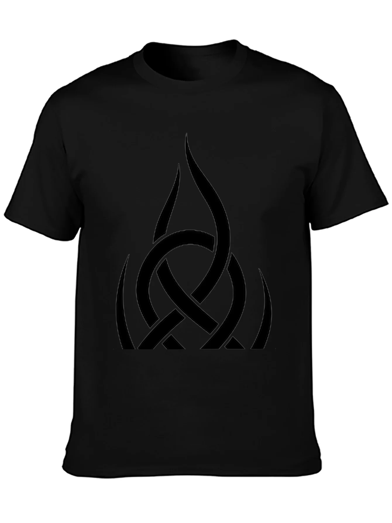 Rebbecca Celtic Knot Graphic T-Shirt - Mens Black Tee