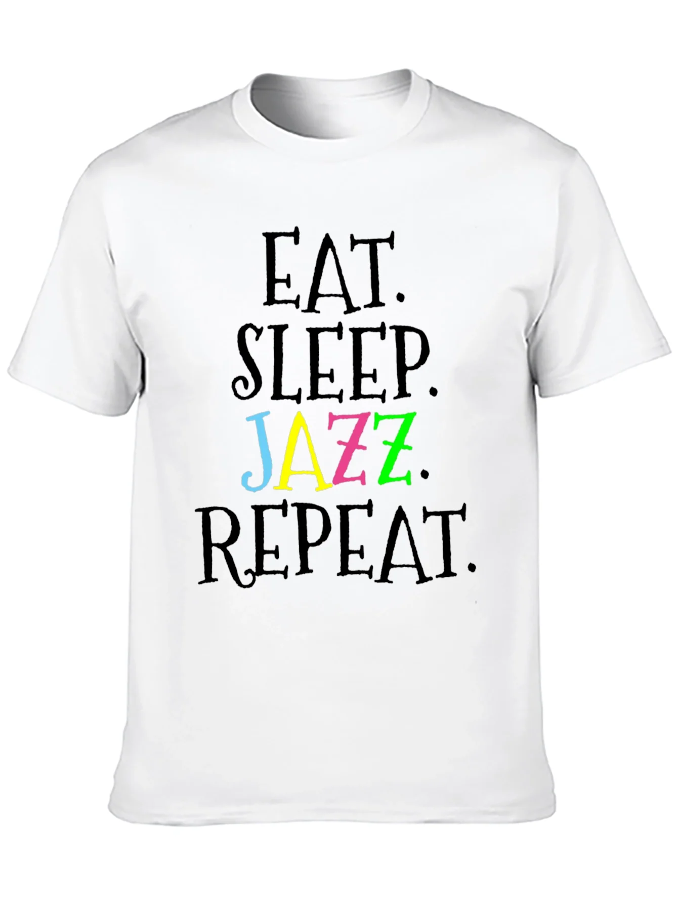 Rebbecca Eat Sleep Jazz Repeat T-Shirt