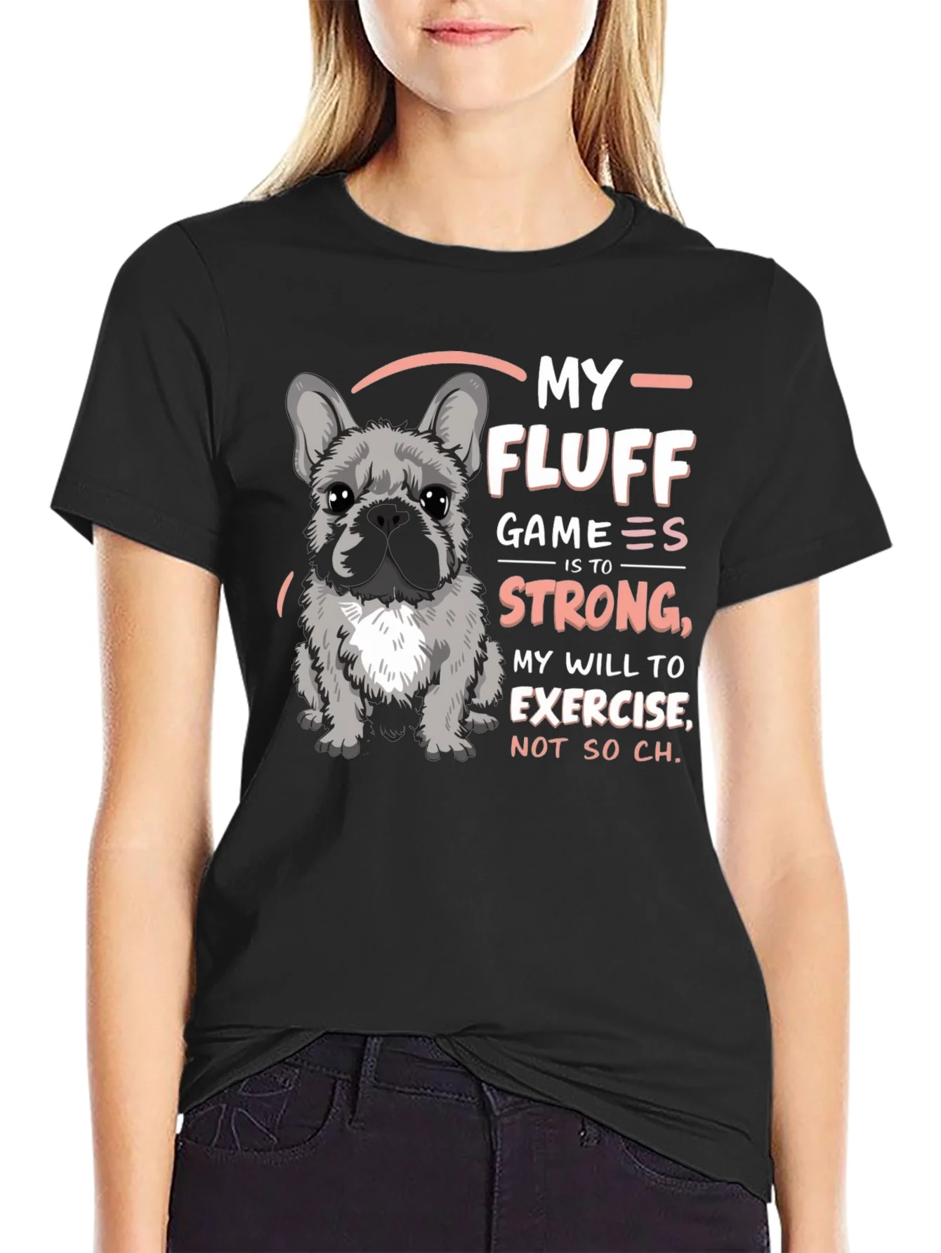 Rebbecca My Fluff Game Is Strong T-Shirt