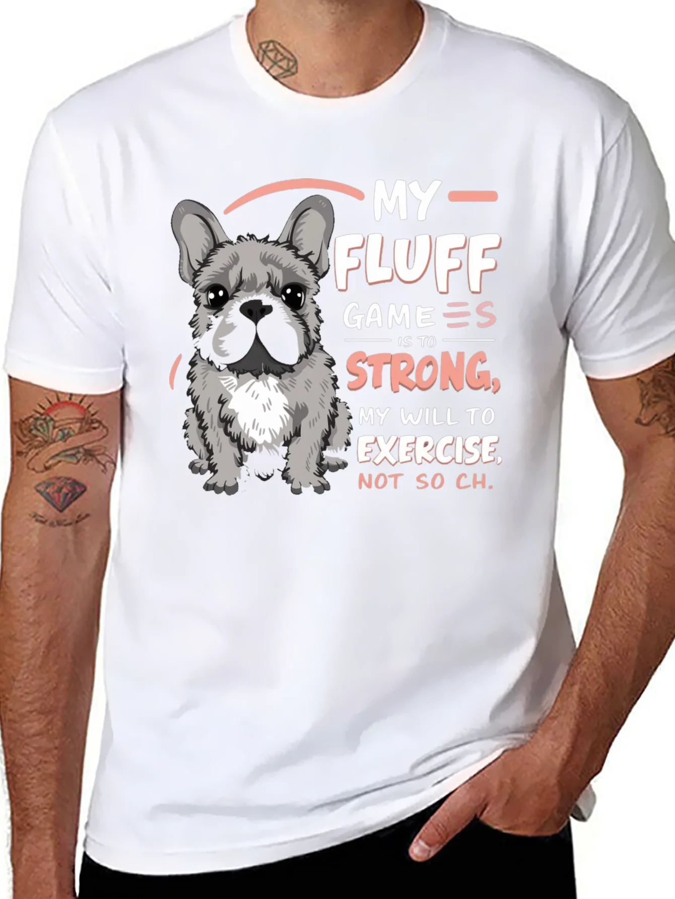 Rebbecca My Fluff Game Is Strong T-Shirt
