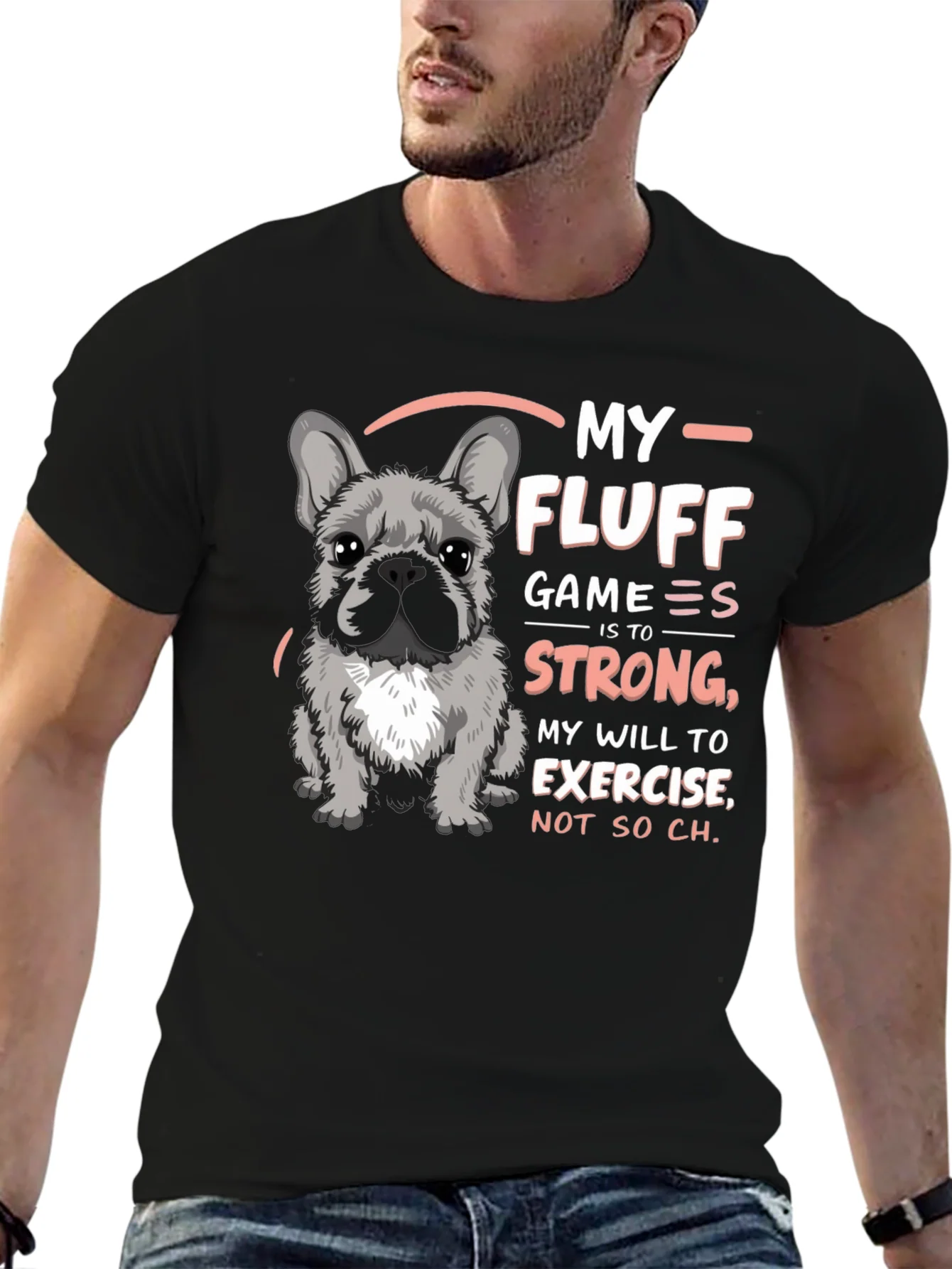 Rebbecca My Fluff Game Is Strong T-Shirt