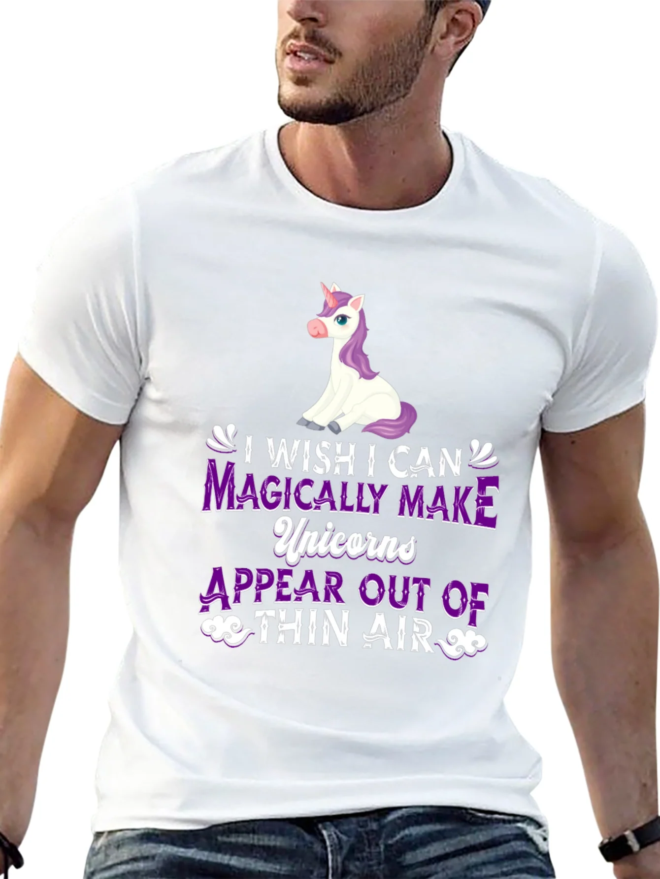 Rebbecca Magical Unicorn Graphic T-Shirt