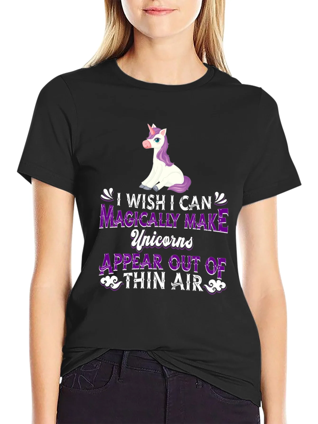 Rebbecca Magical Unicorn Graphic T-Shirt