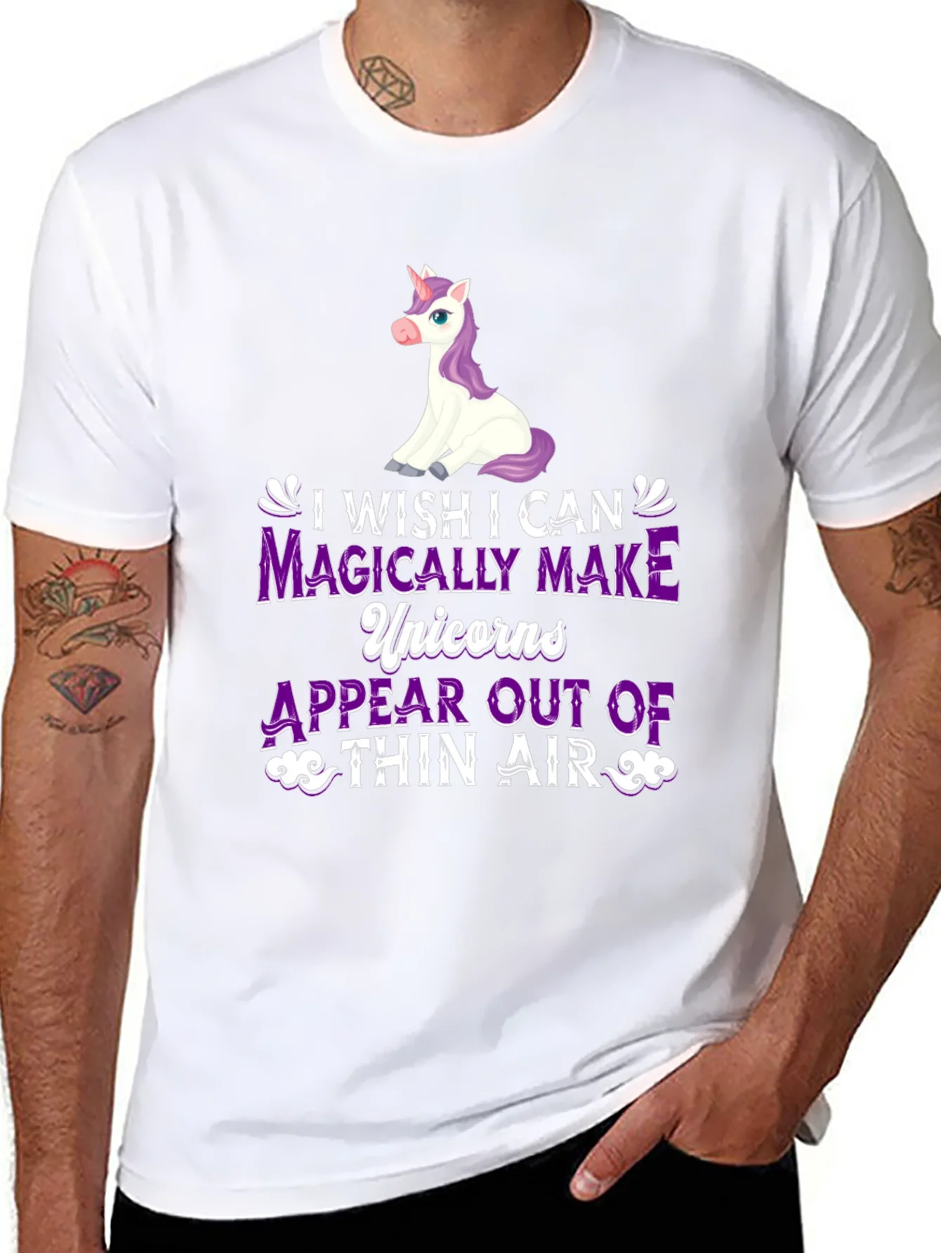 Rebbecca Magical Unicorn Graphic T-Shirt