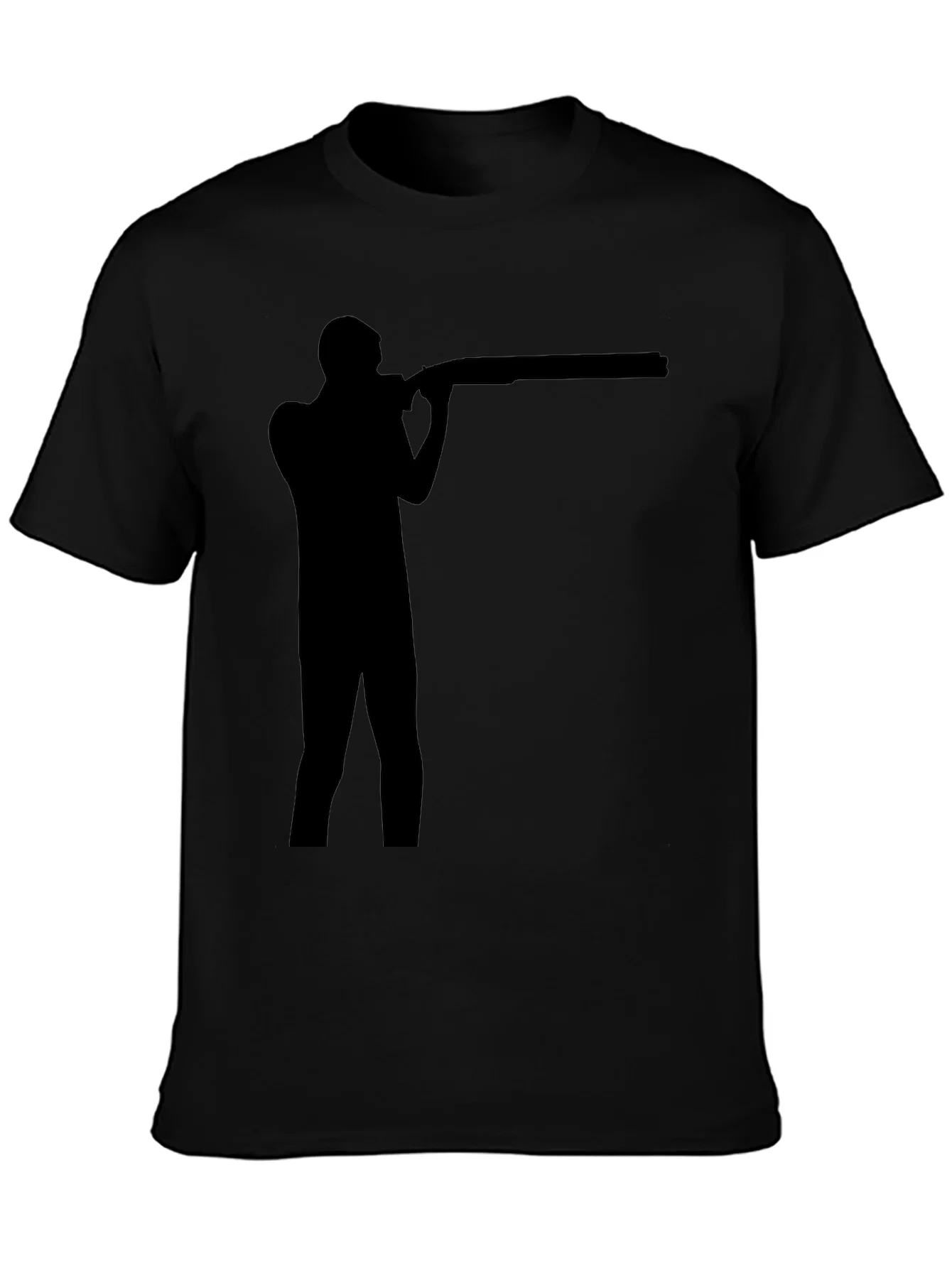 Rebbecca Shooting Silhouette Black T-Shirt