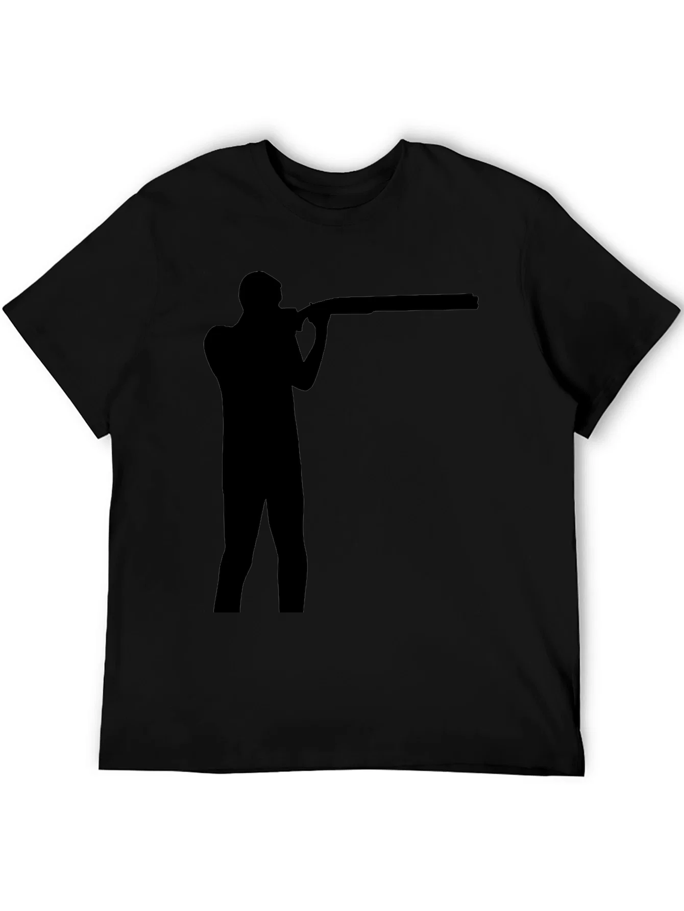 Rebbecca Shooting Silhouette Black T-Shirt