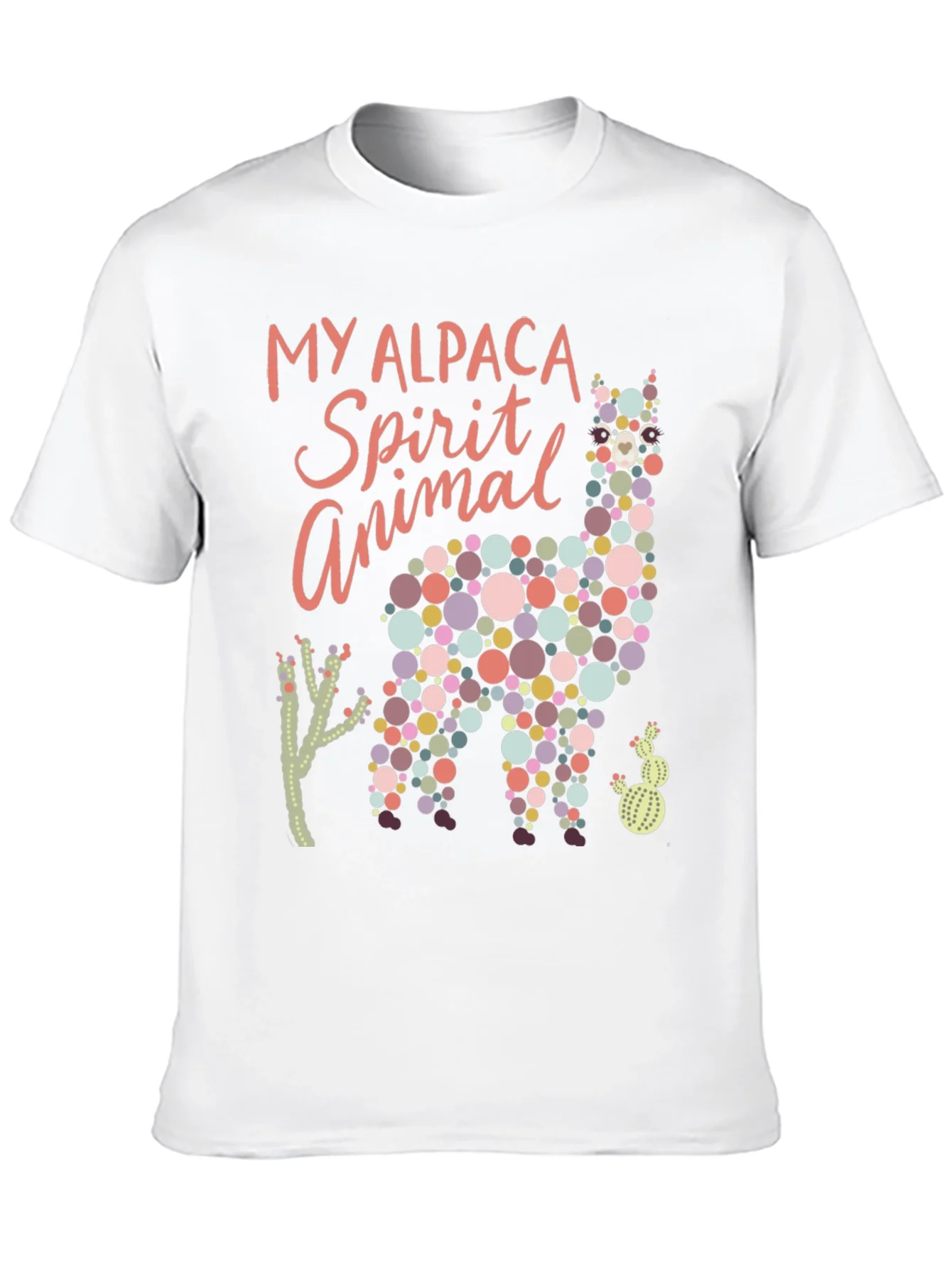 Rebbecca Alpaca Spirit Animal Graphic Tee - Black