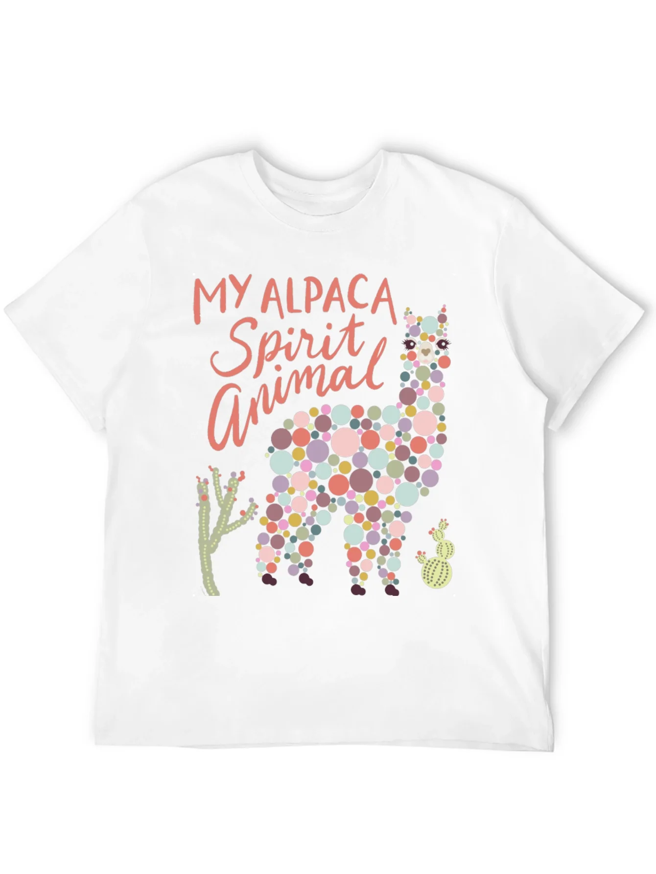 Rebbecca Alpaca Spirit Animal Graphic Tee - Black