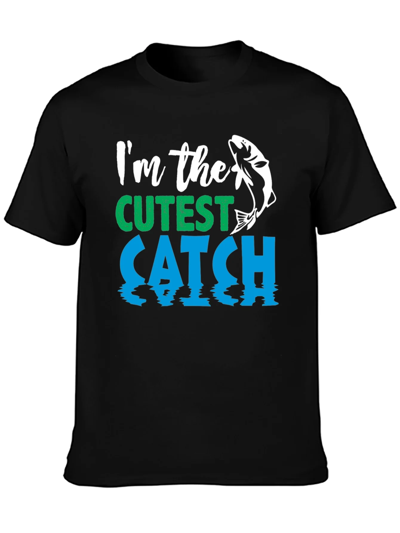 Rebbecca Cutest Catch Fishing T-Shirt - Mens