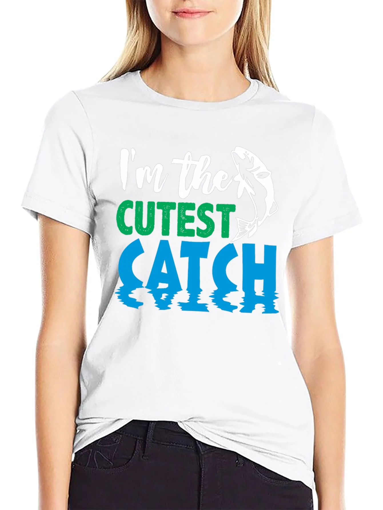Rebbecca Cutest Catch Fishing T-Shirt - Mens