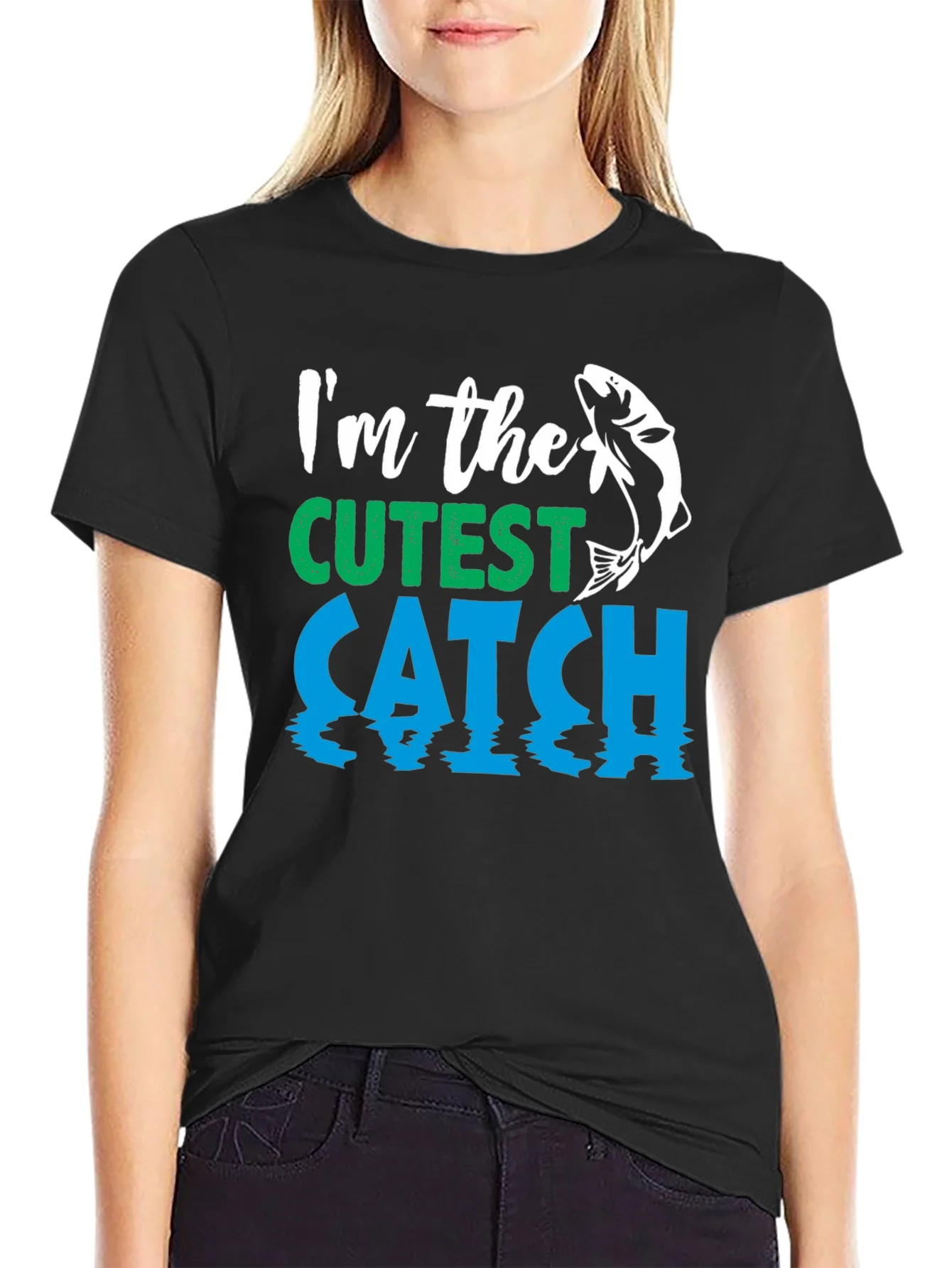Rebbecca Cutest Catch Fishing T-Shirt - Mens