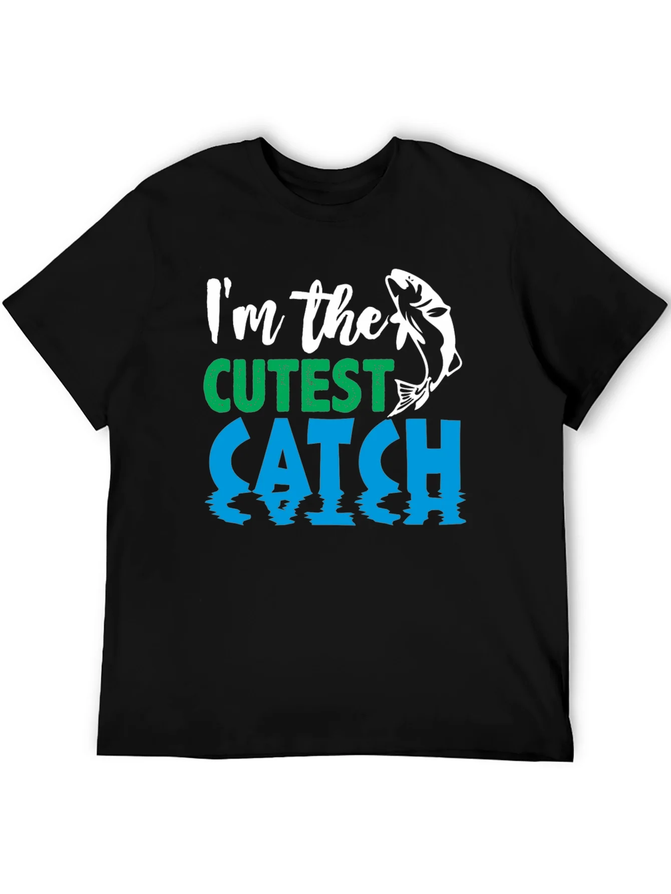 Rebbecca Cutest Catch Fishing T-Shirt - Mens