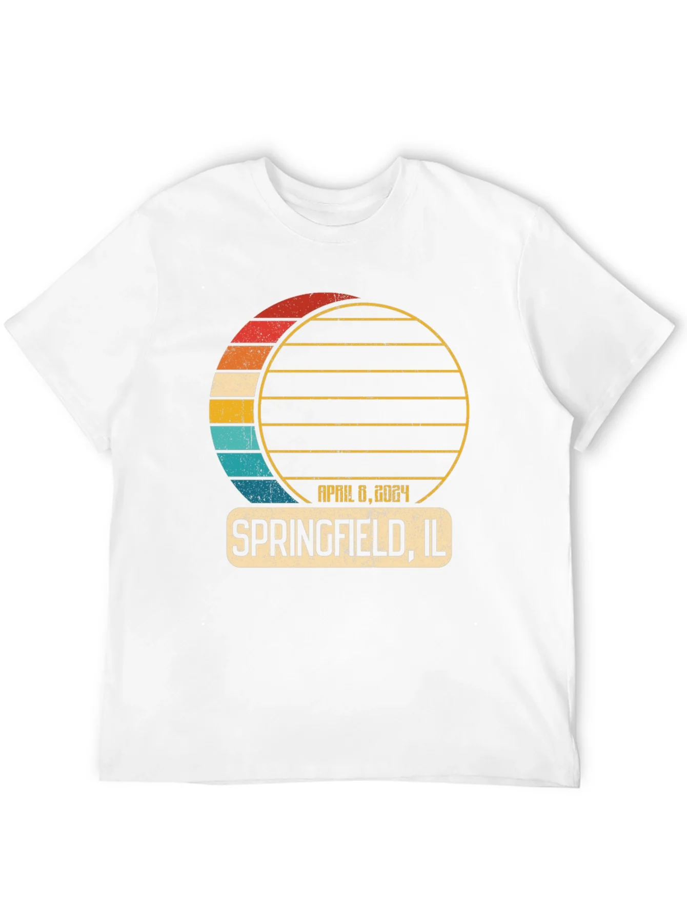 Camiseta Eclipse Solar Total Springfield IL 2024