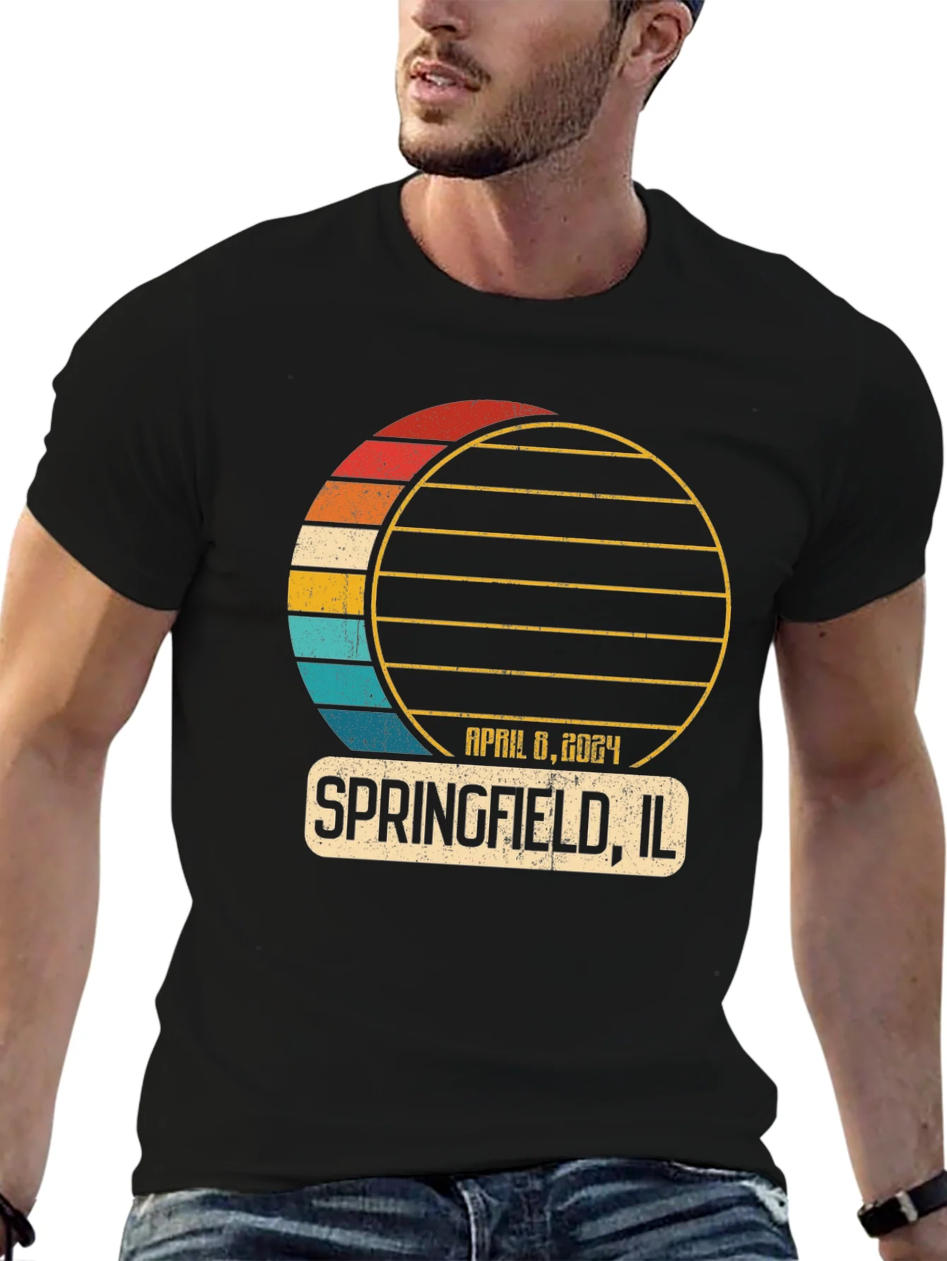 Camiseta Eclipse Solar Total Springfield IL 2024