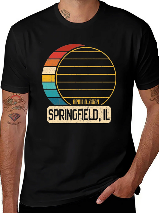 Camiseta Eclipse Solar Total Springfield IL 2024