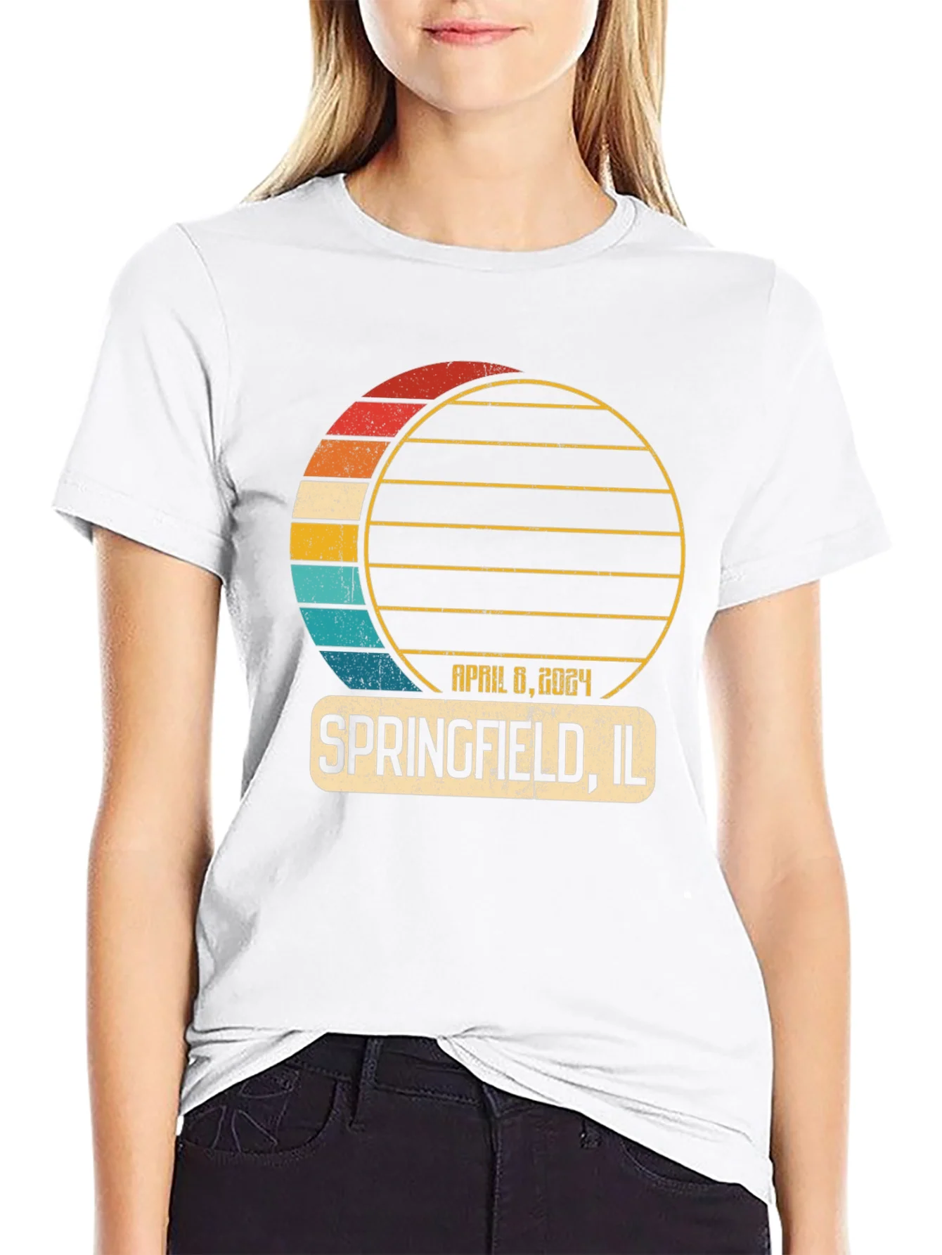 Camiseta Eclipse Solar Total Springfield IL 2024