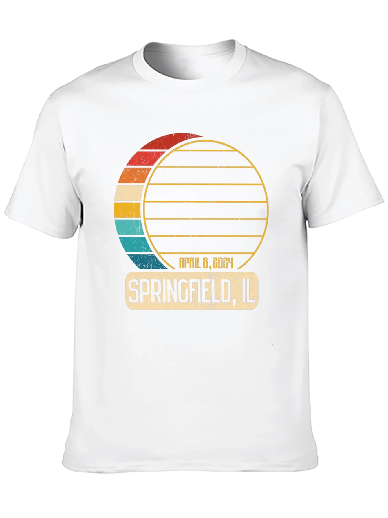 Camiseta Eclipse Solar Total Springfield IL 2024