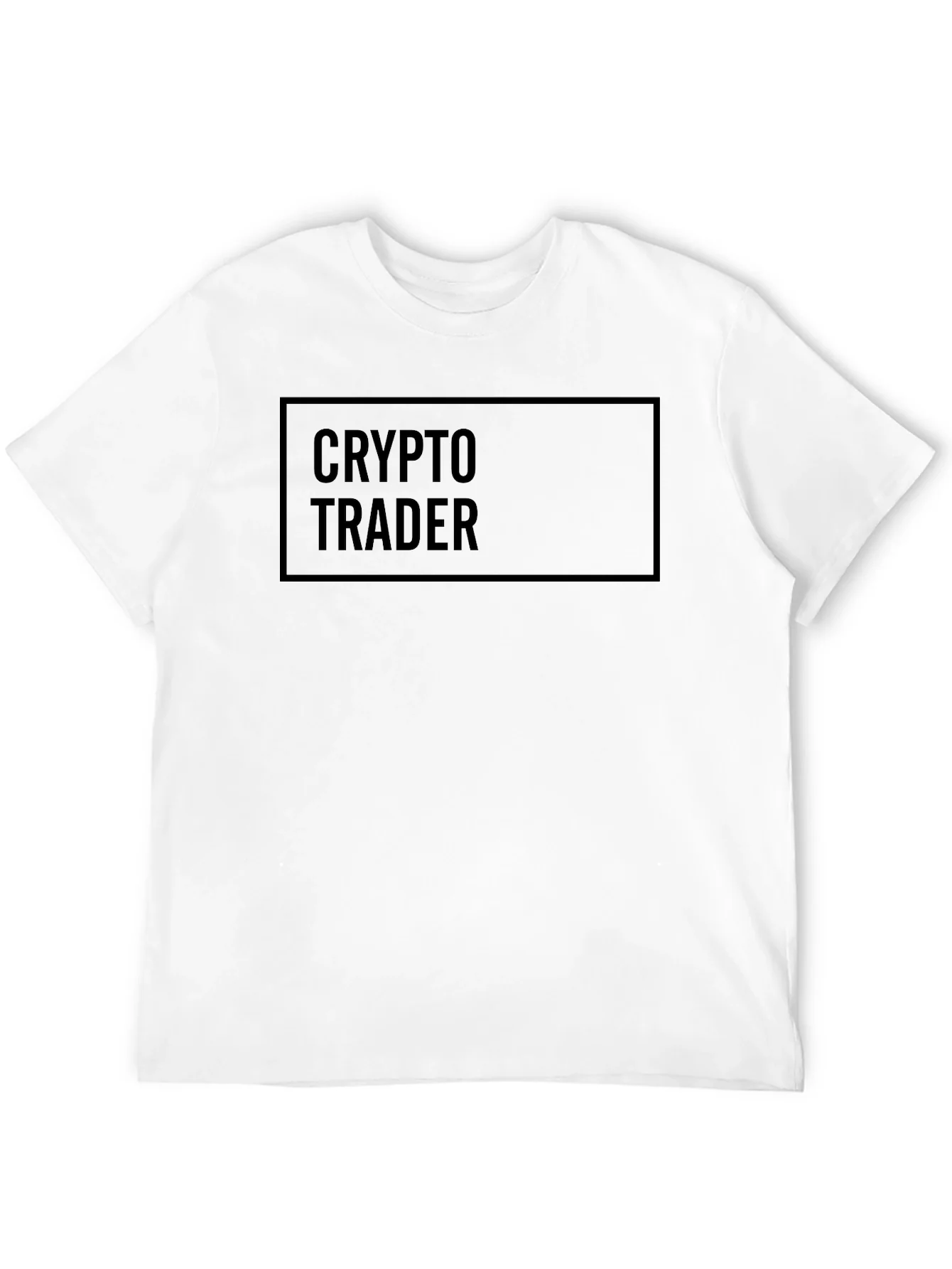 Camiseta Negra Crypto Trader para Hombre