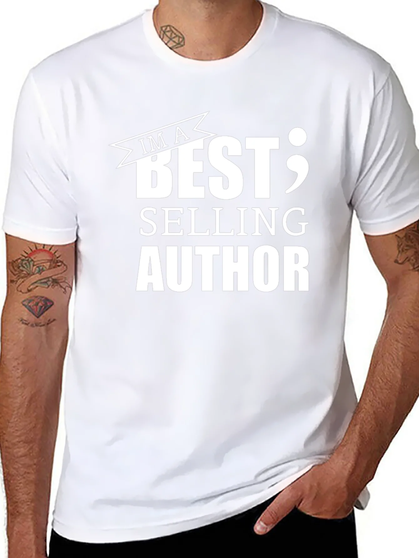 Rebbecca Im a Best Selling Author Black T-Shirt