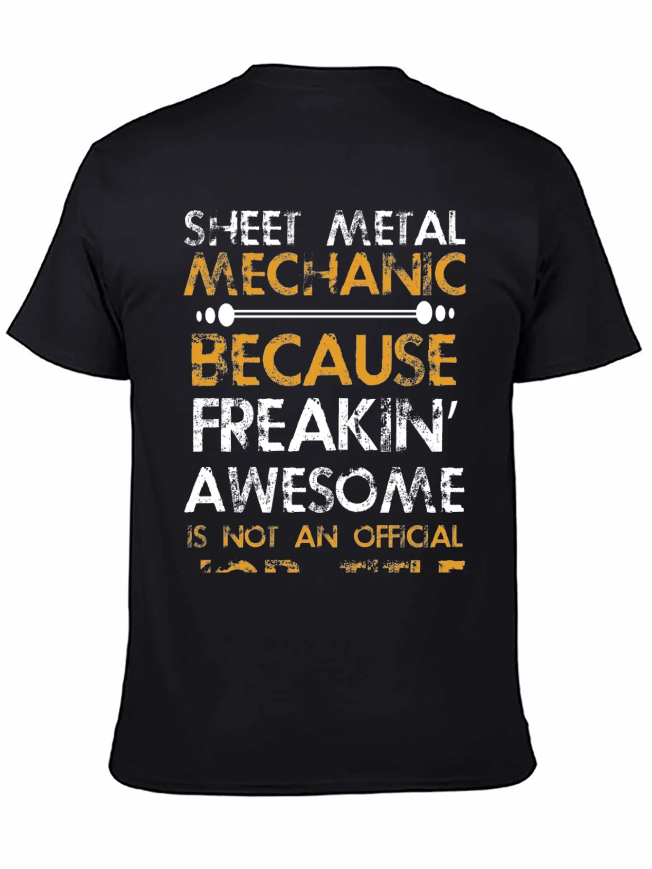 Rebbecca Sheet Metal Mechanic T-Shirt - Freakin Awesome!