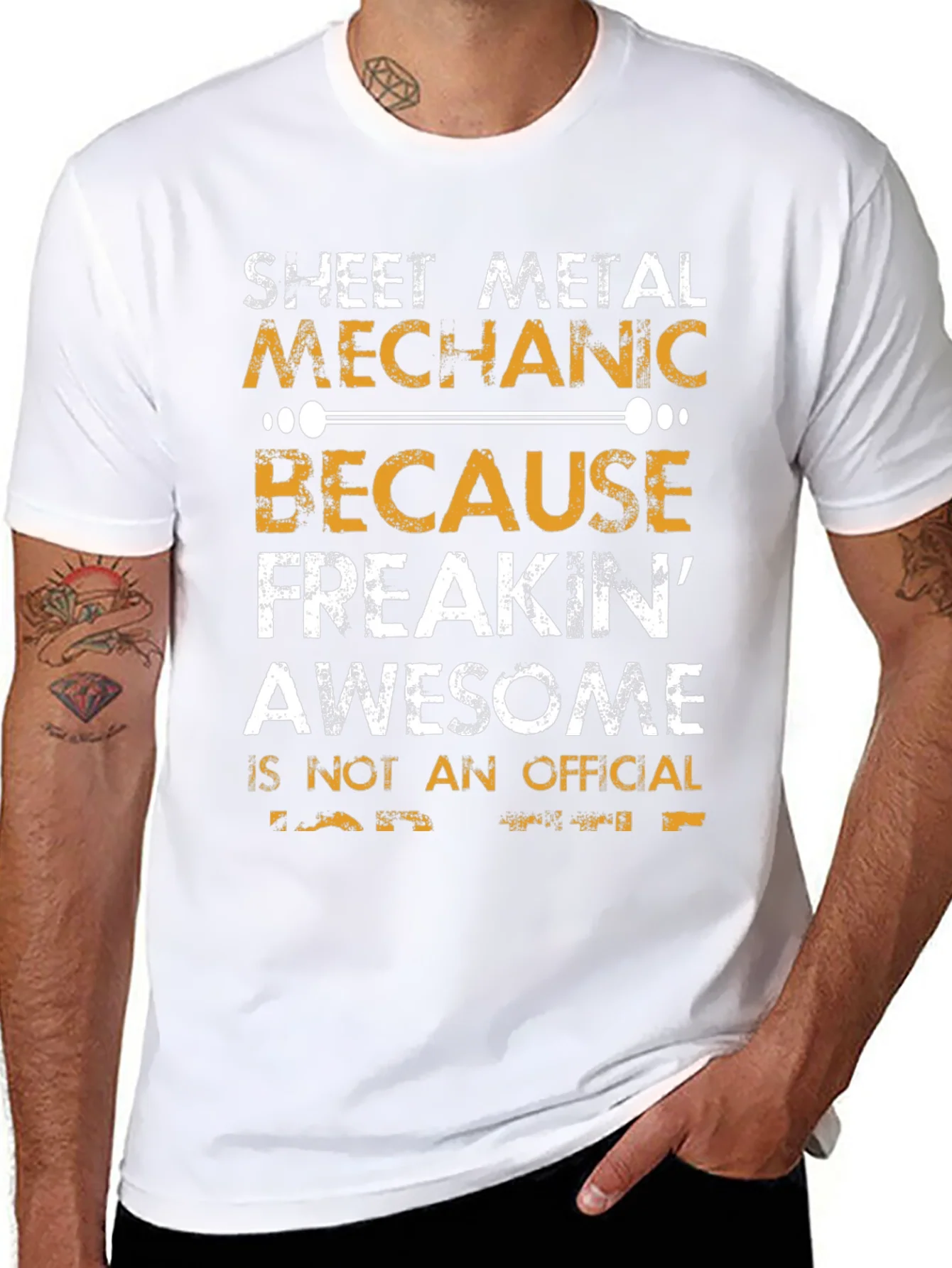 Rebbecca Sheet Metal Mechanic T-Shirt - Freakin Awesome!