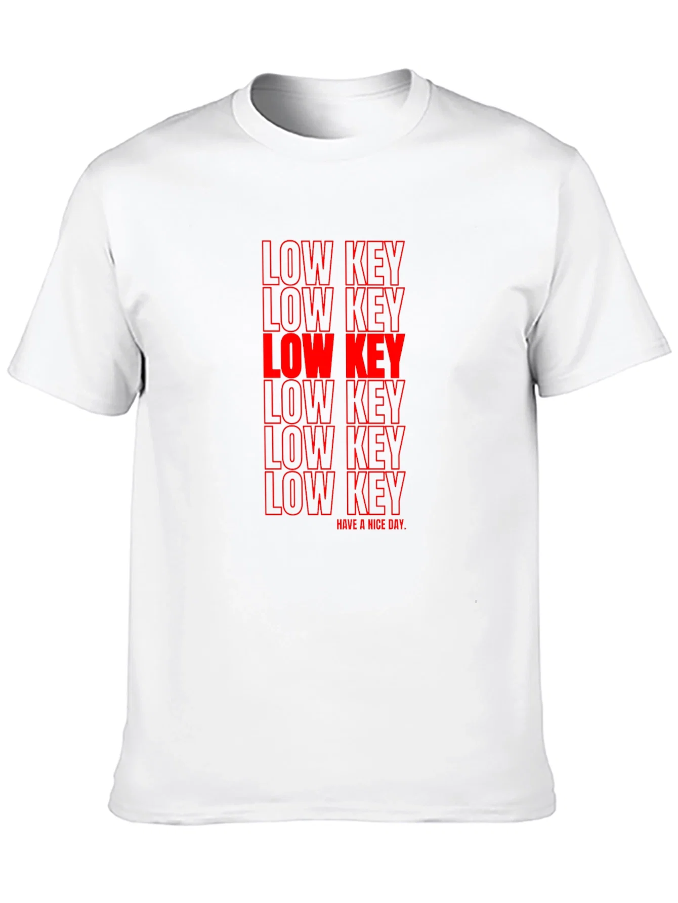 Rebbecca Low Key Graphic Print Crew Neck T-Shirt