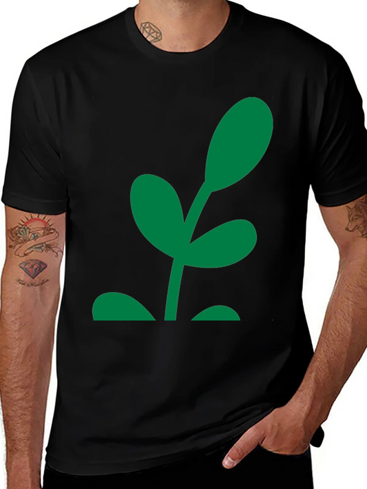 Rebbecca Green Sprout Graphic Black T-Shirt