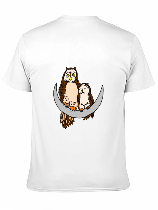 Rebbecca Owl & Moon Graphic T-Shirt - Soft Cotton Tee