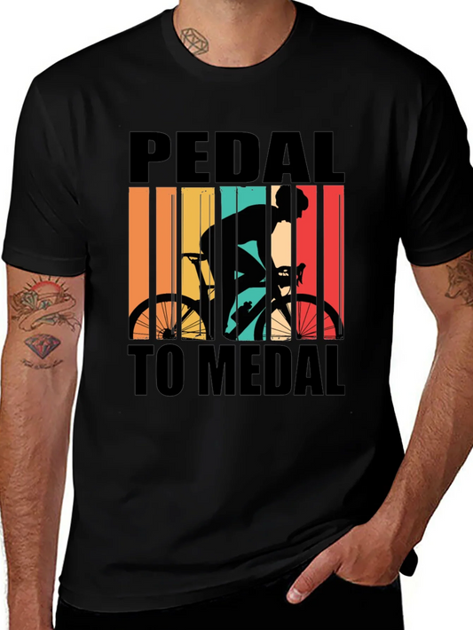 Camiseta Ciclismo Pedal to Medal Vintage