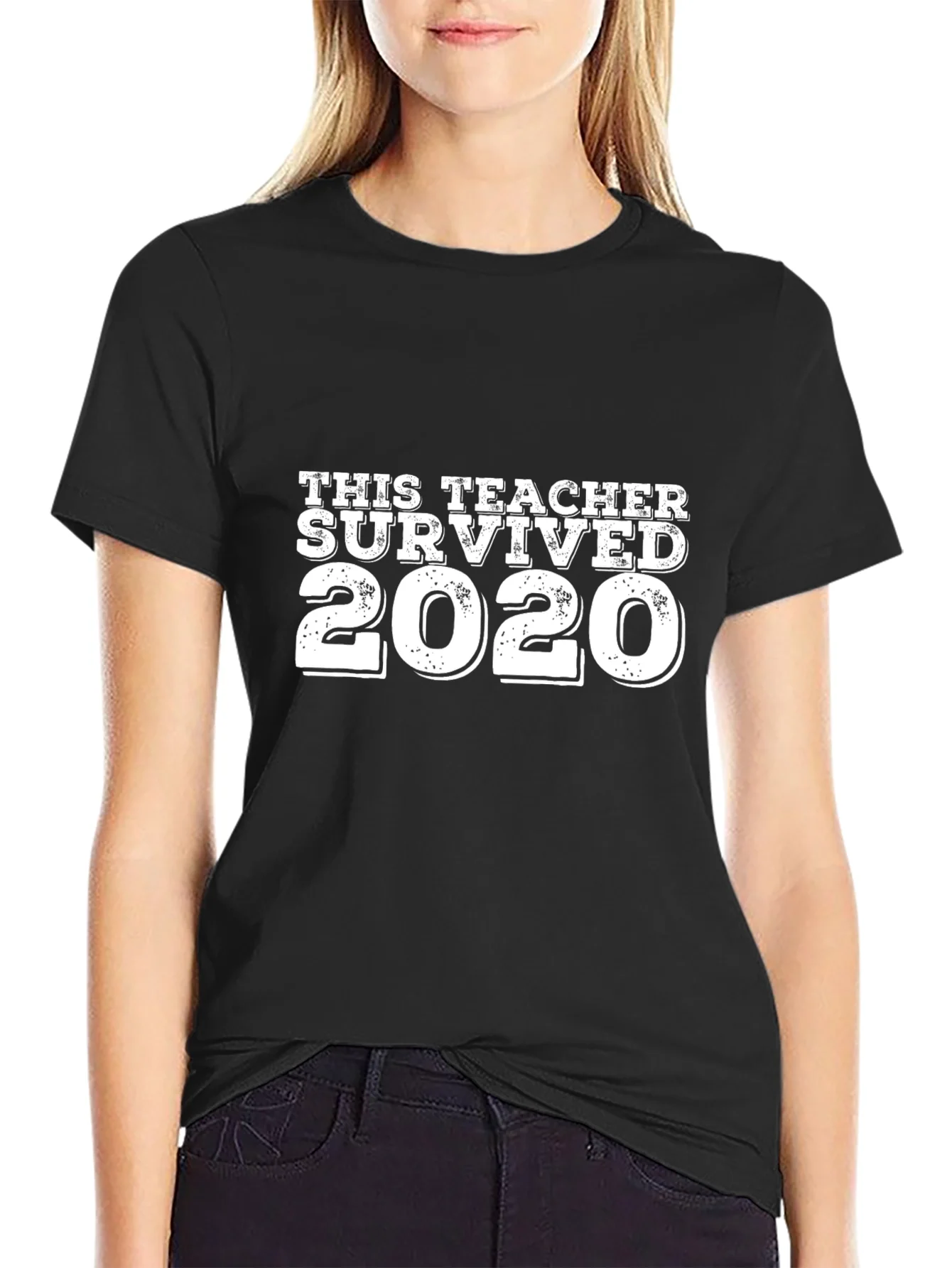 Camiseta Negra: Este Profesor Sobrevivi¨® 2020