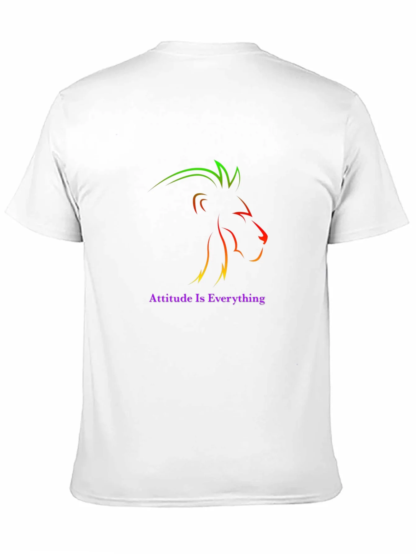 Camiseta Negra con Dise?o de Le¨®n Abstracto