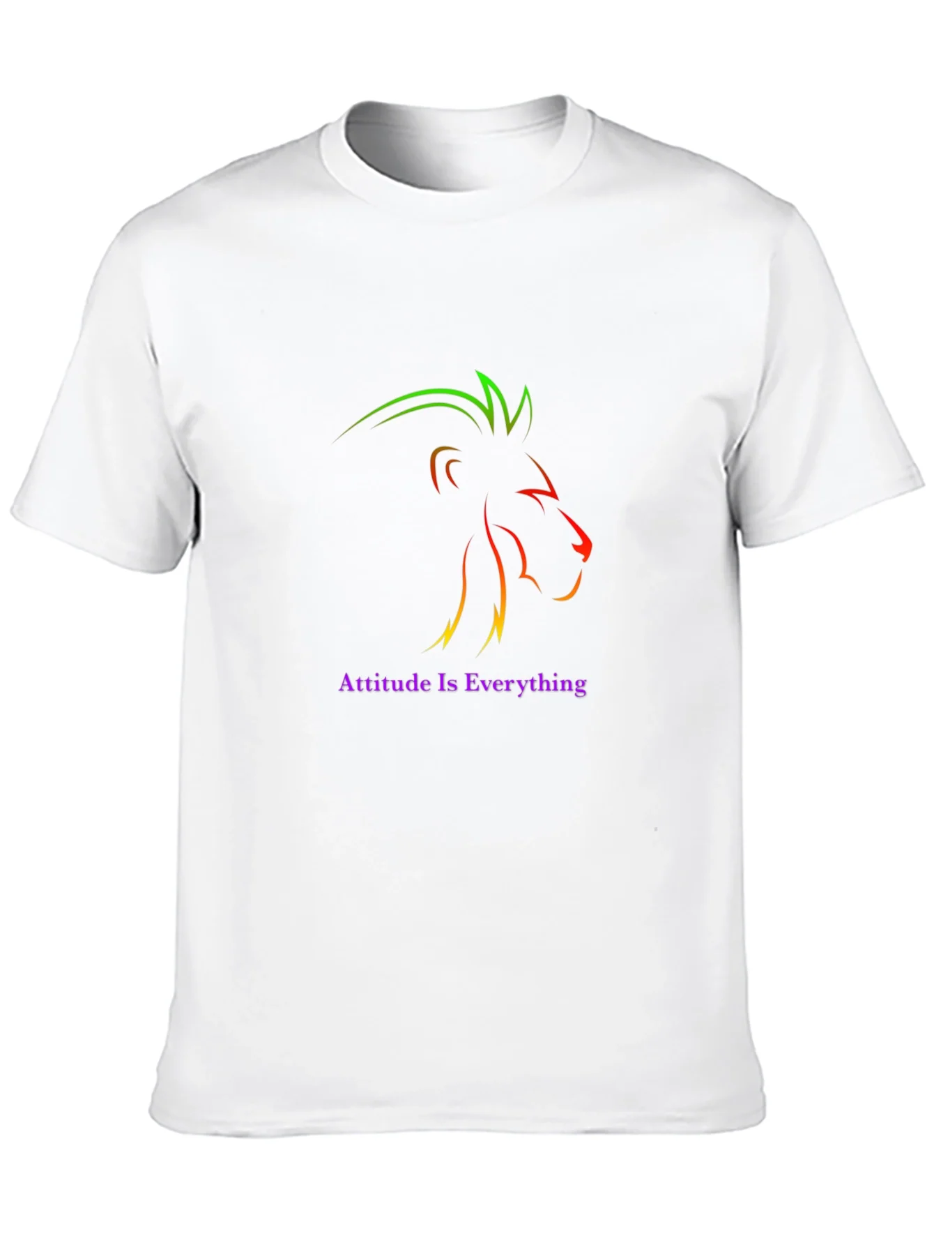 Camiseta Negra con Dise?o de Le¨®n Abstracto