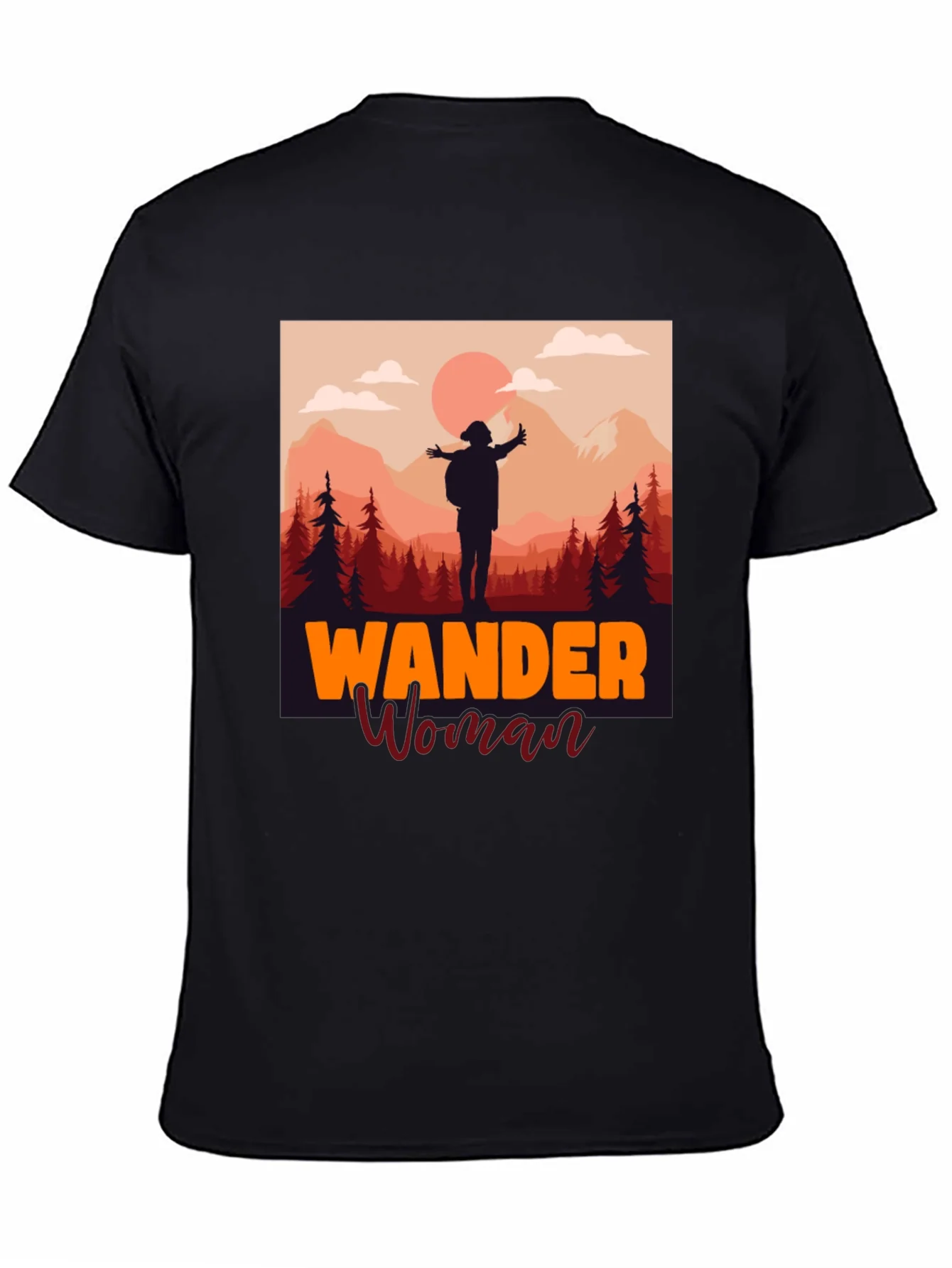 Rebbecca Wander Woman Graphic Tee - Hiking Apparel