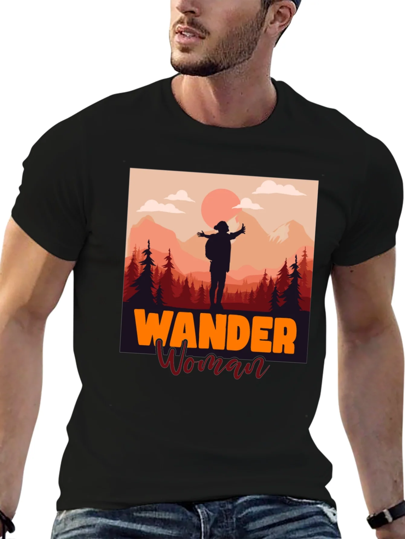 Rebbecca Wander Woman Graphic Tee - Hiking Apparel