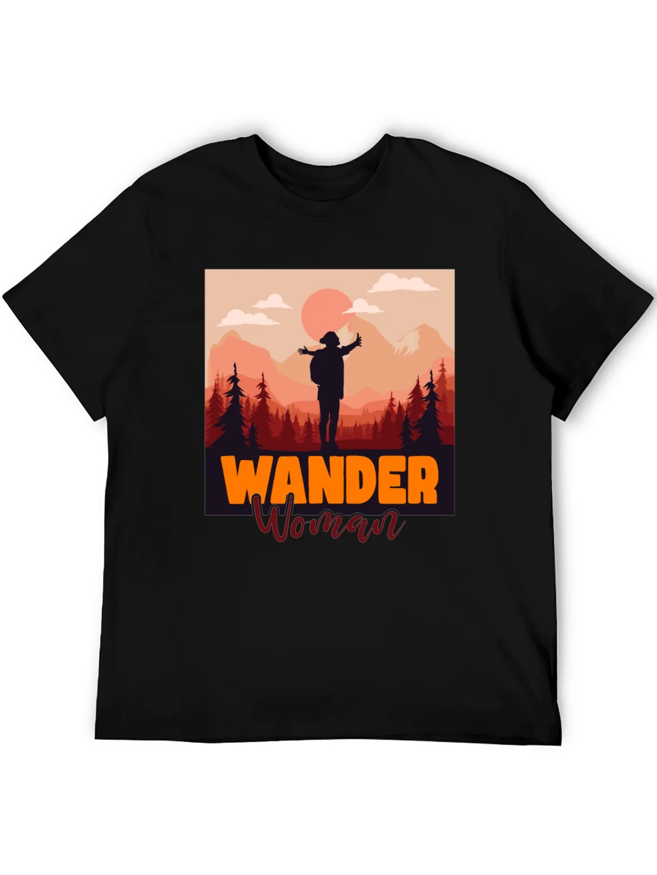 Rebbecca Wander Woman Graphic Tee - Hiking Apparel