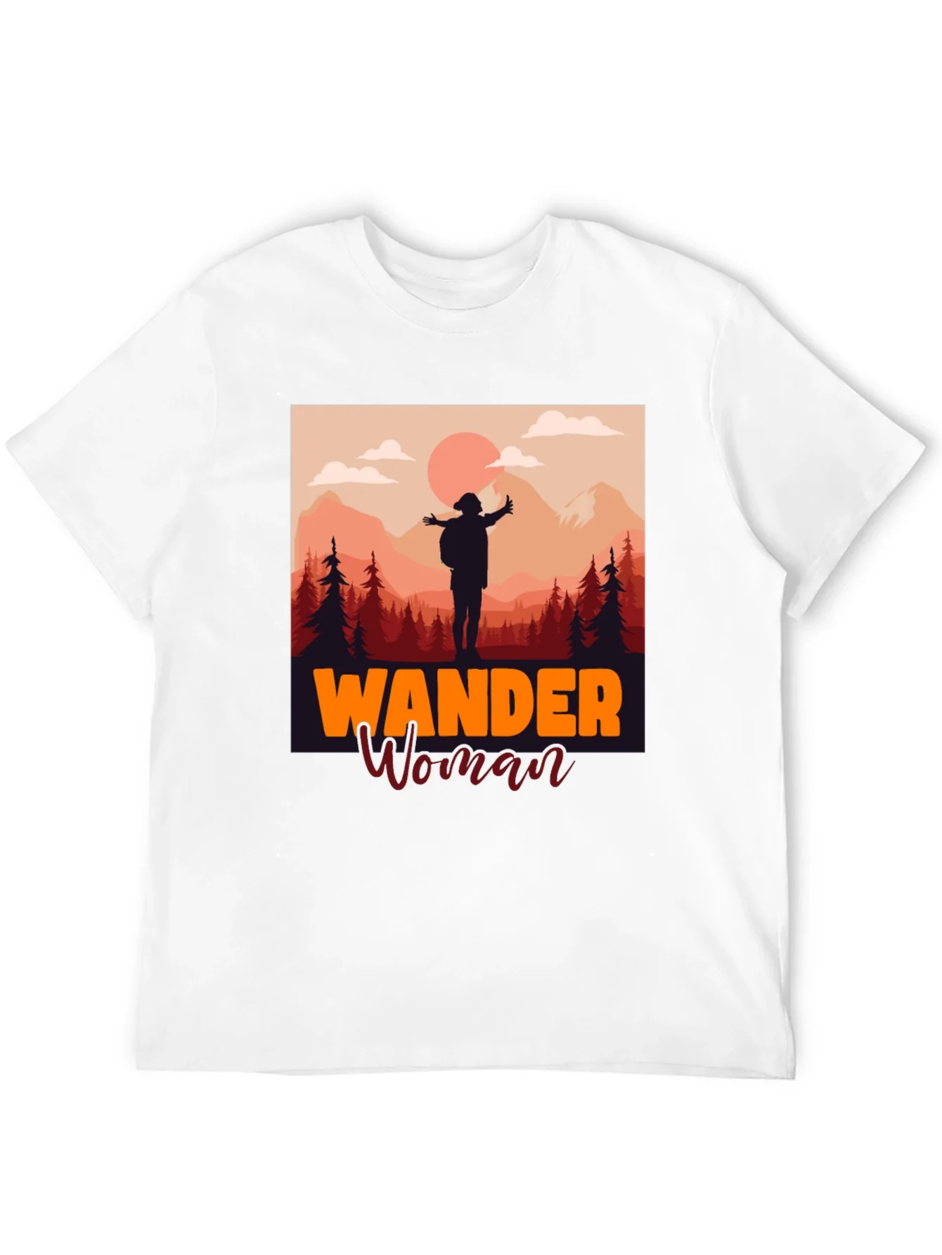 Rebbecca Wander Woman Graphic Tee - Hiking Apparel