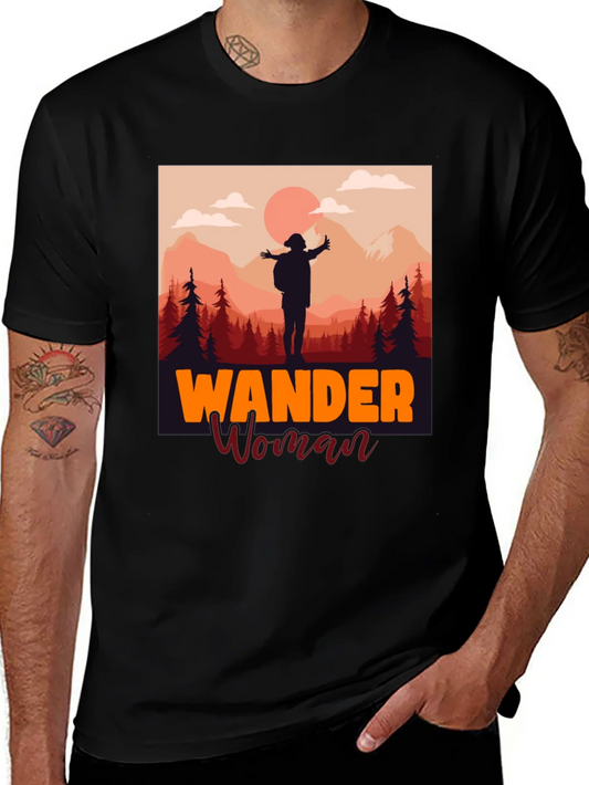 Rebbecca Wander Woman Graphic Tee - Hiking Apparel