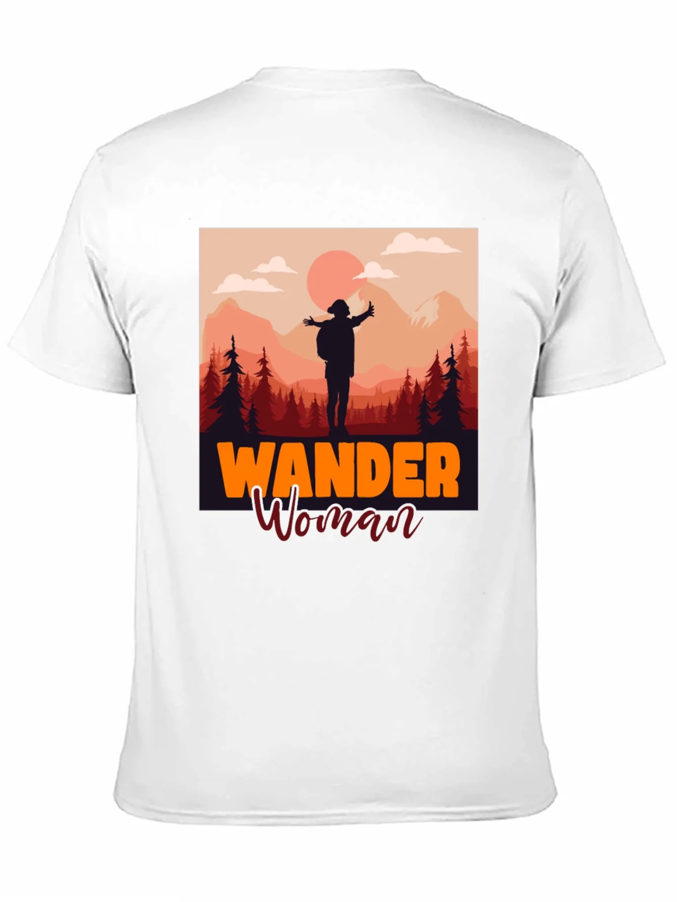 Rebbecca Wander Woman Graphic Tee - Hiking Apparel