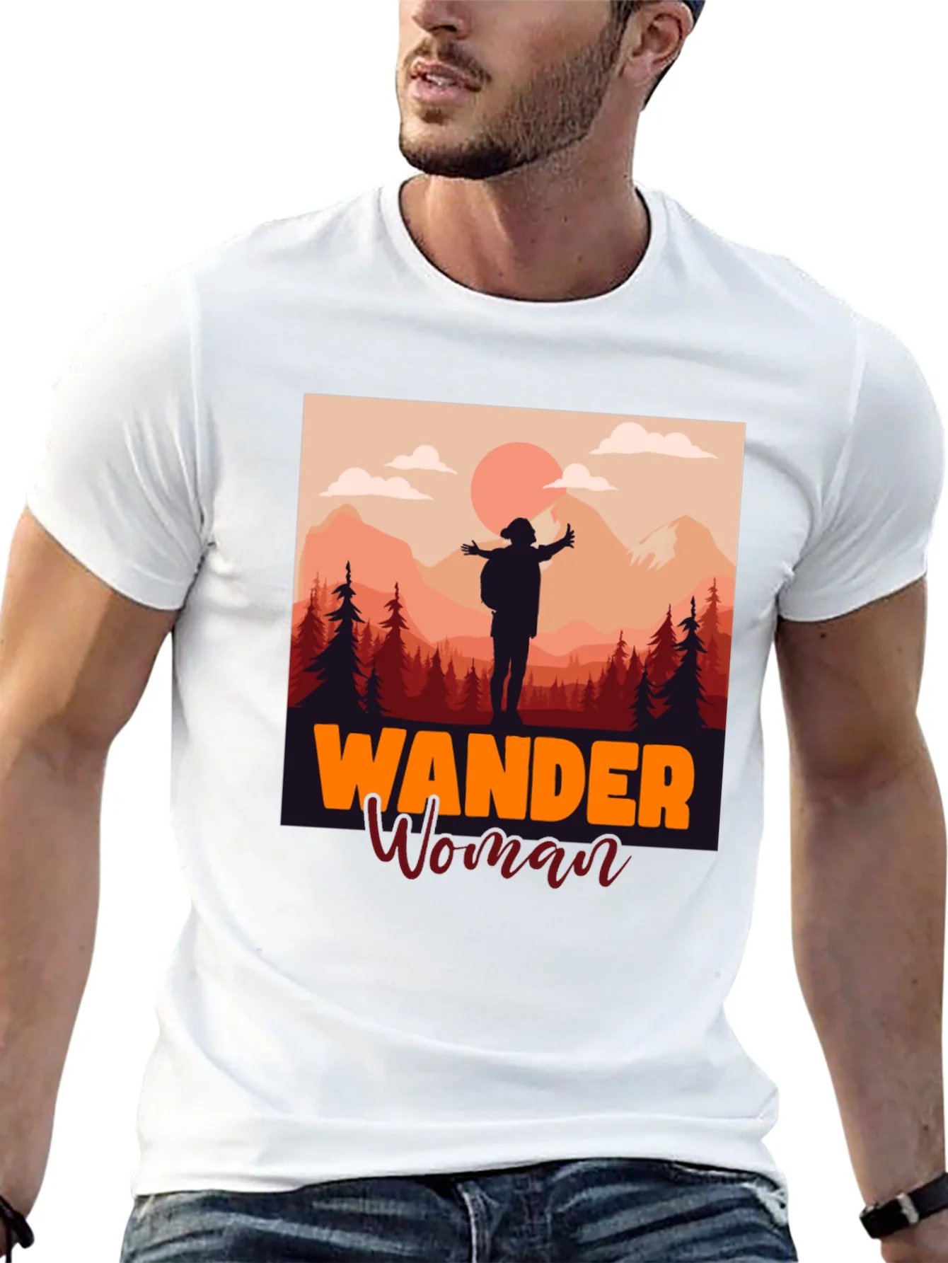 Rebbecca Wander Woman Graphic Tee - Hiking Apparel