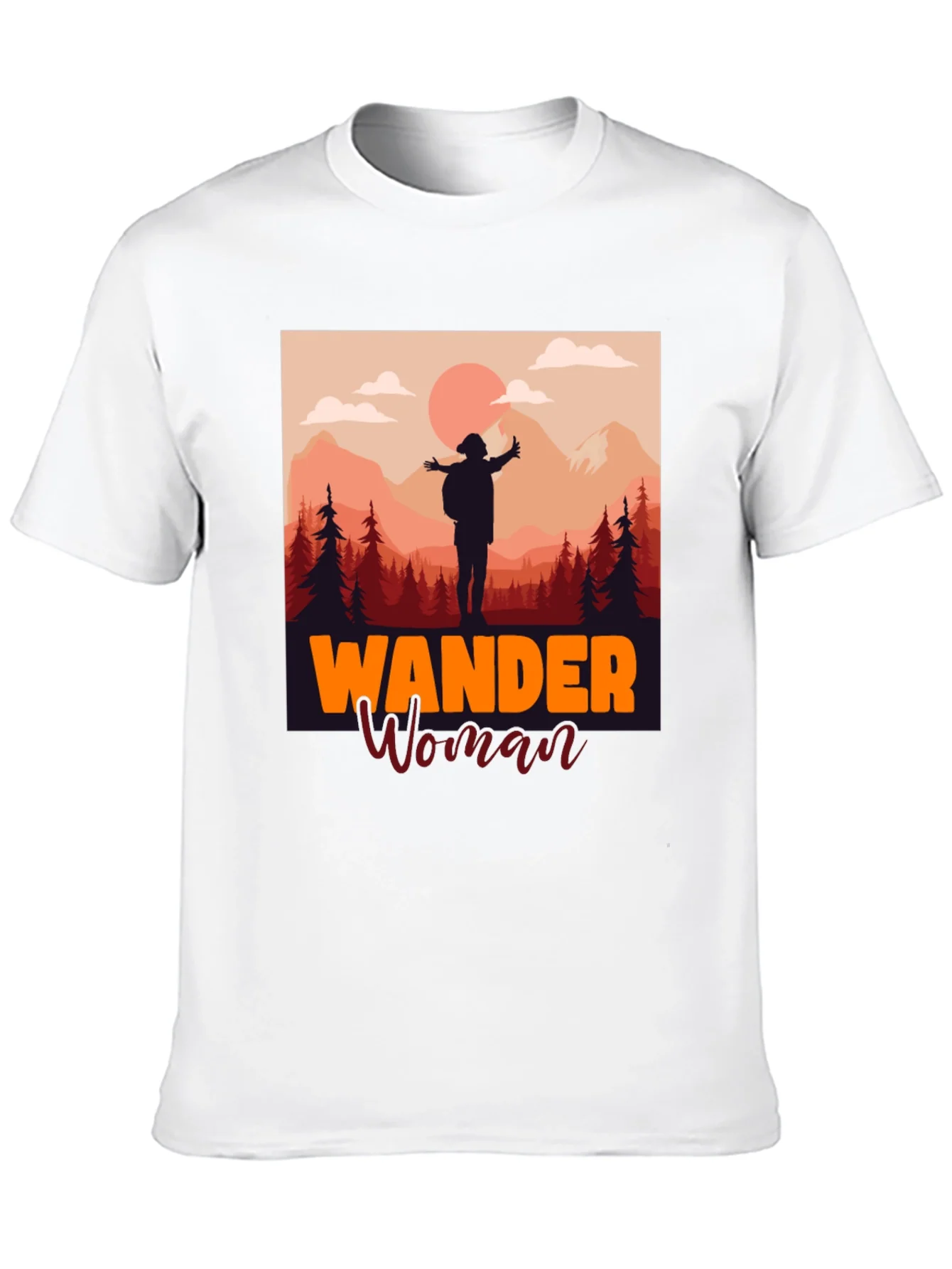 Rebbecca Wander Woman Graphic Tee - Hiking Apparel