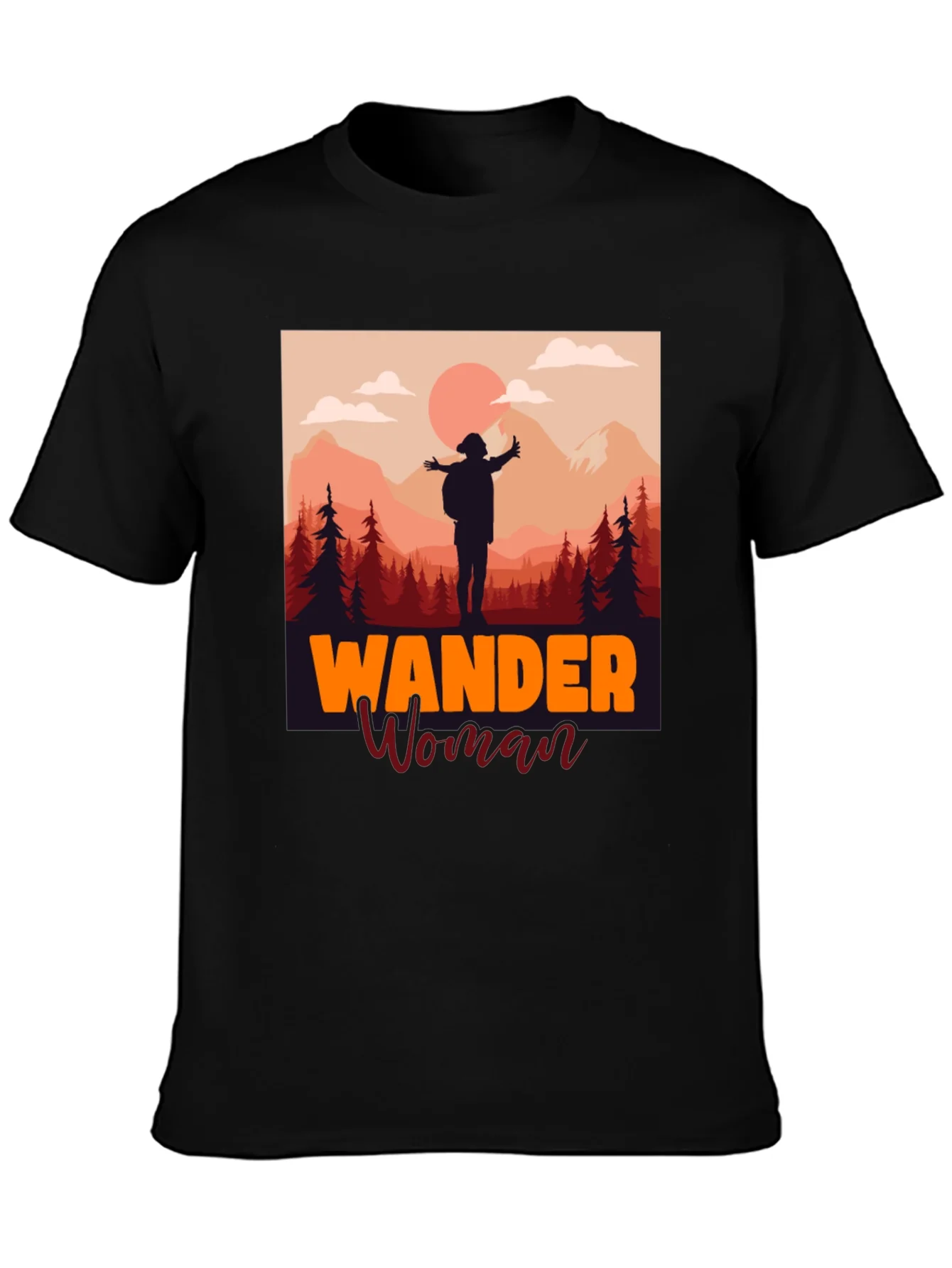 Rebbecca Wander Woman Graphic Tee - Hiking Apparel