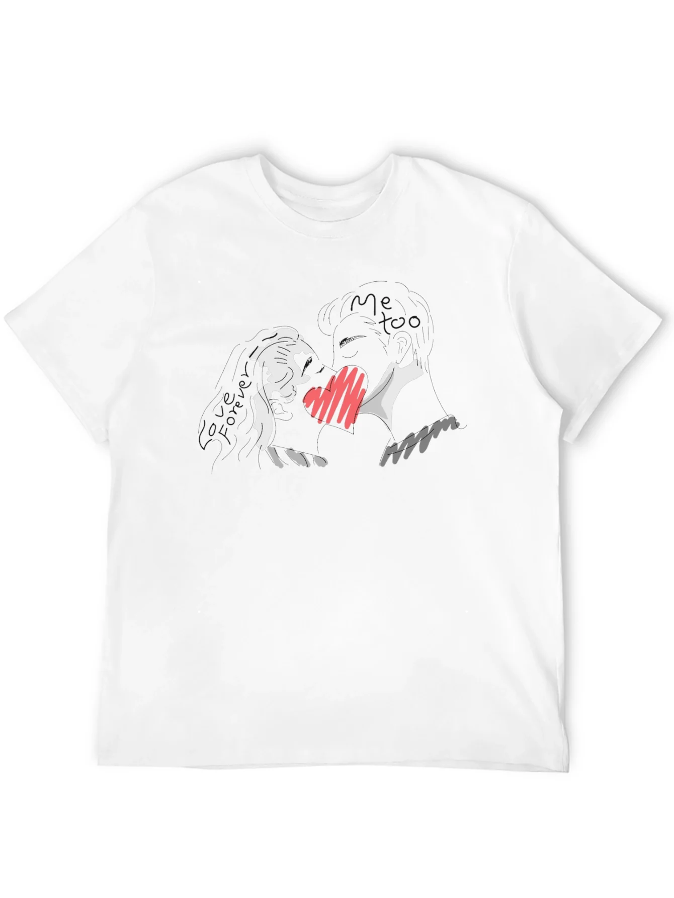 Camiseta Negra con Dise?o Abstracto