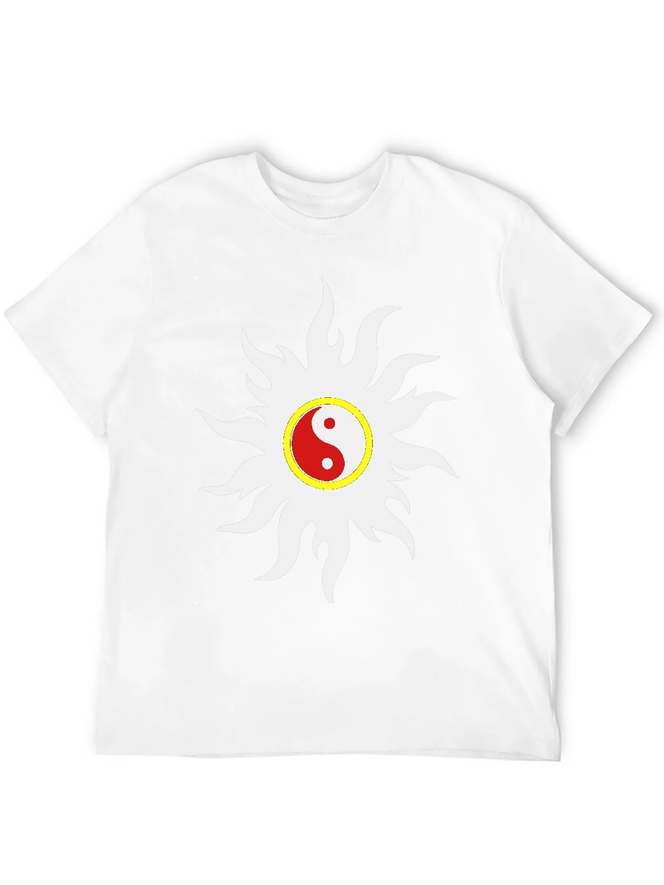 Camiseta Negra Yin Yang Sol