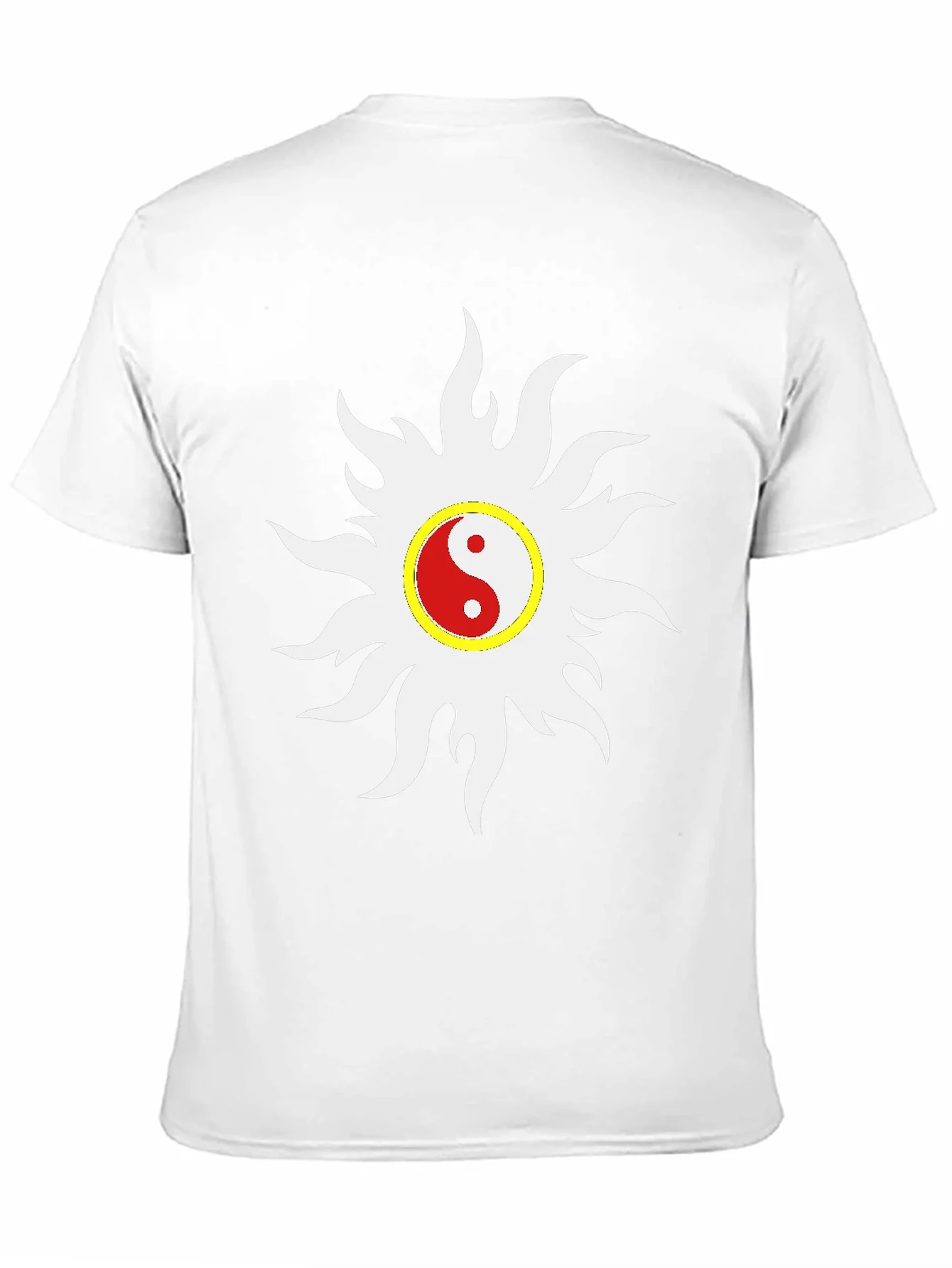Camiseta Negra Yin Yang Sol