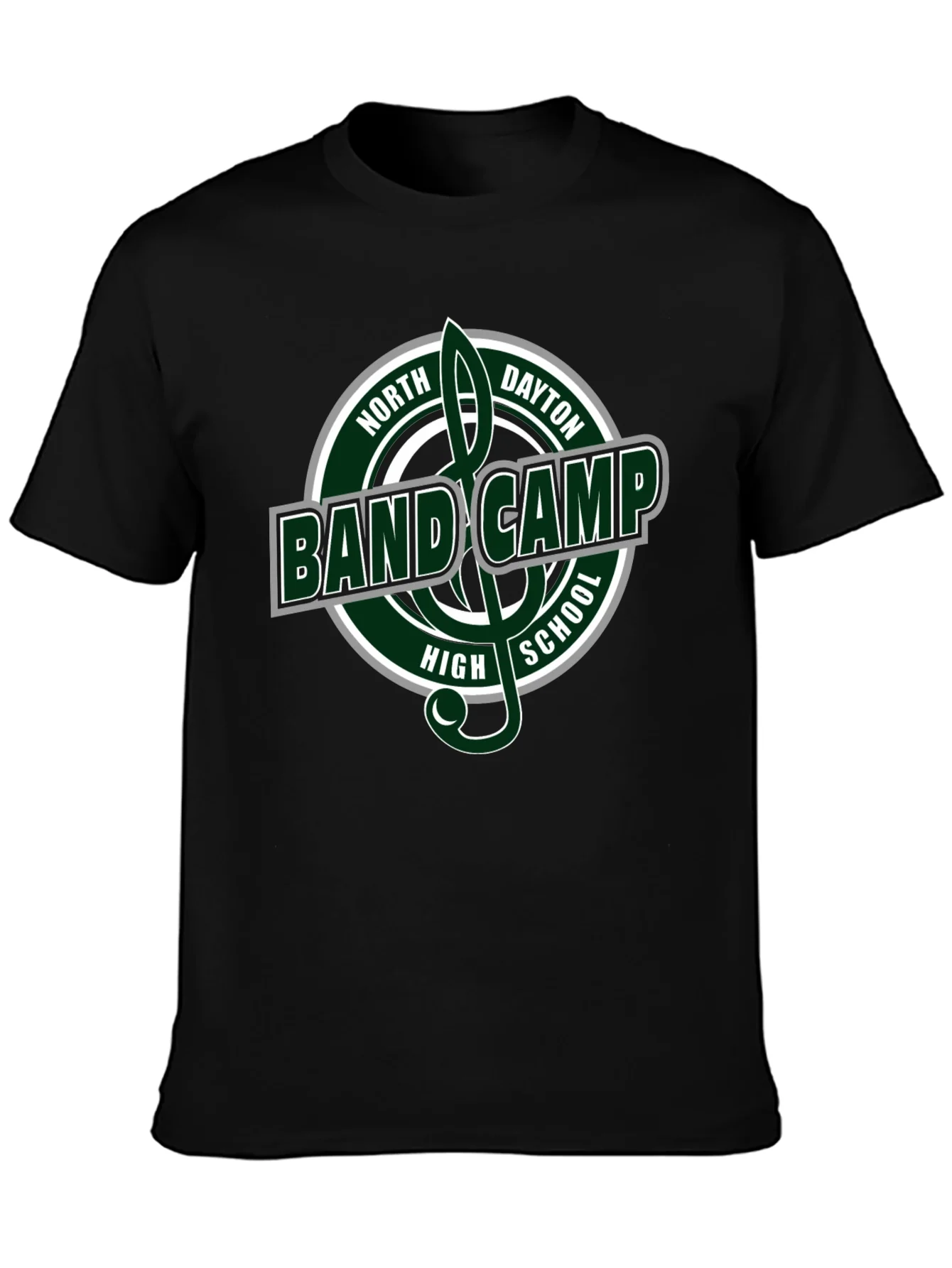Camiseta Negra Band Camp North Dayton High School