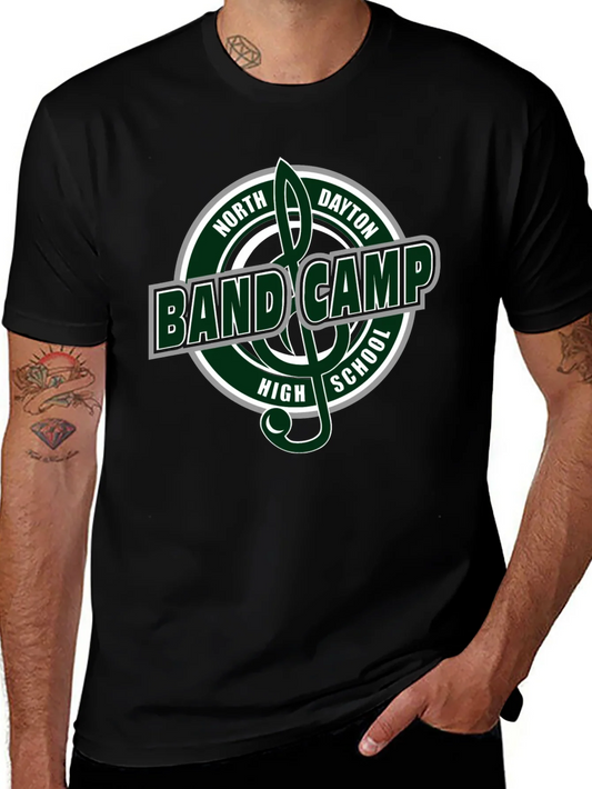 Camiseta Negra Band Camp North Dayton High School