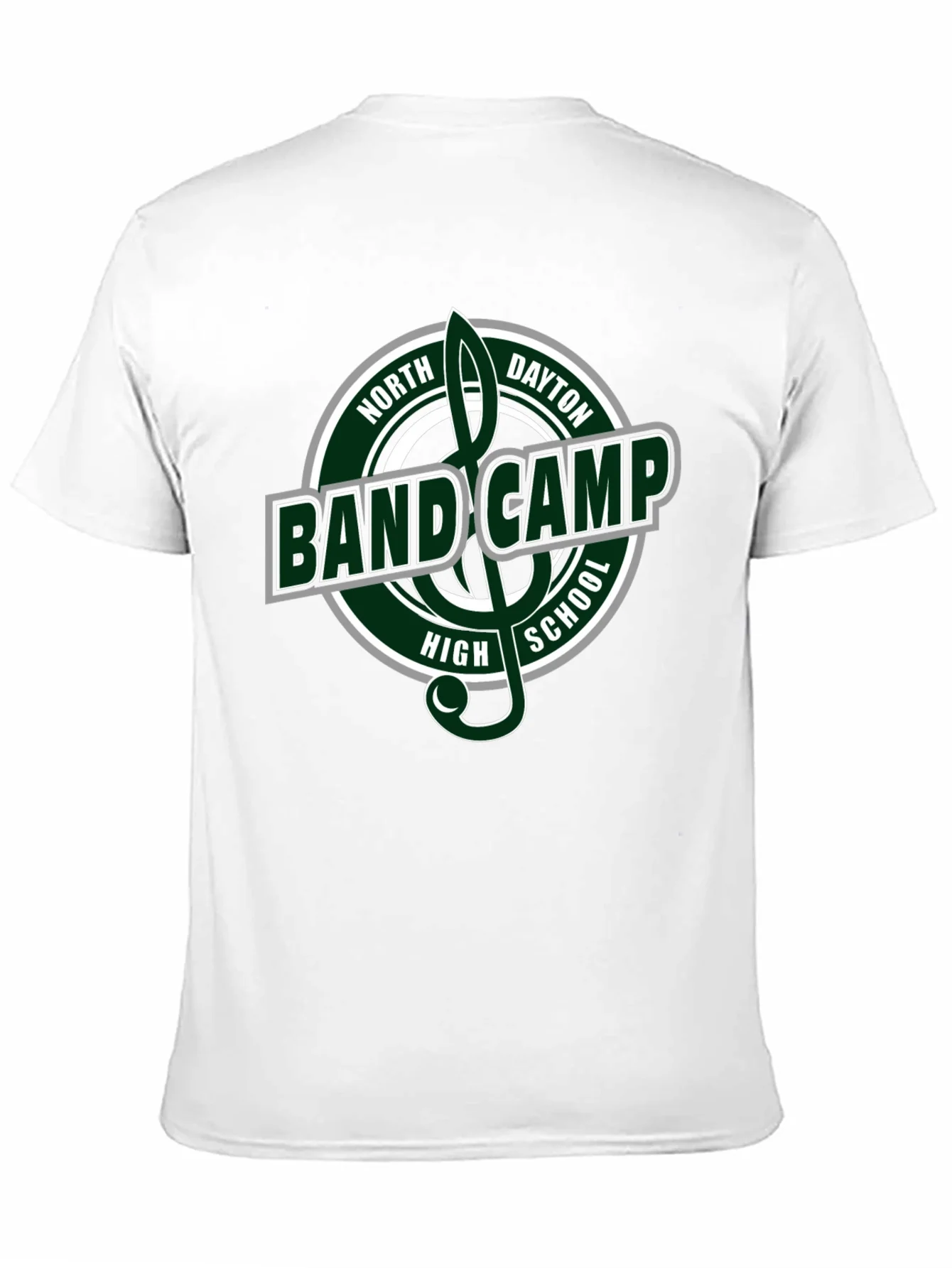 Camiseta Negra Band Camp North Dayton High School