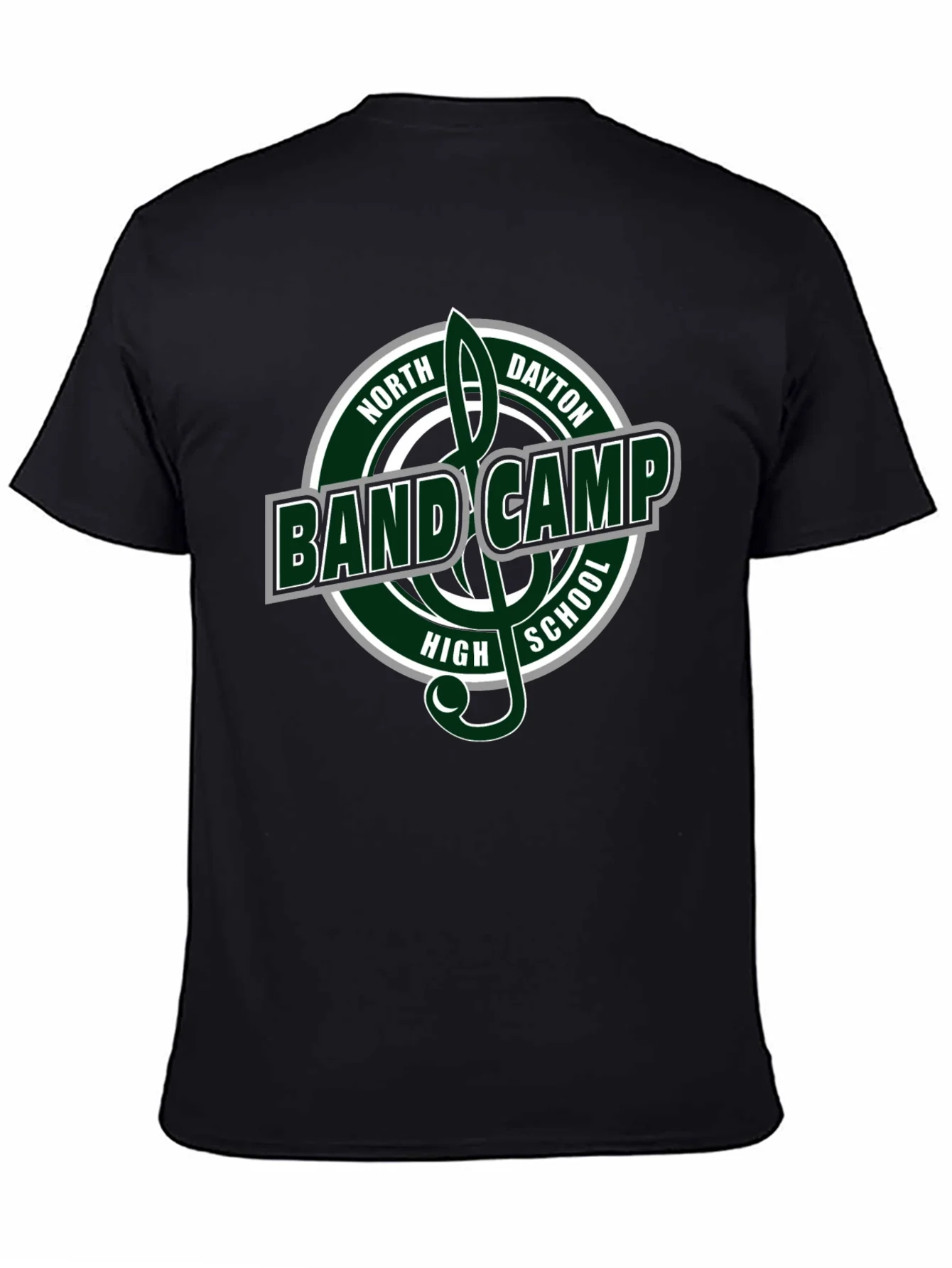 Camiseta Negra Band Camp North Dayton High School