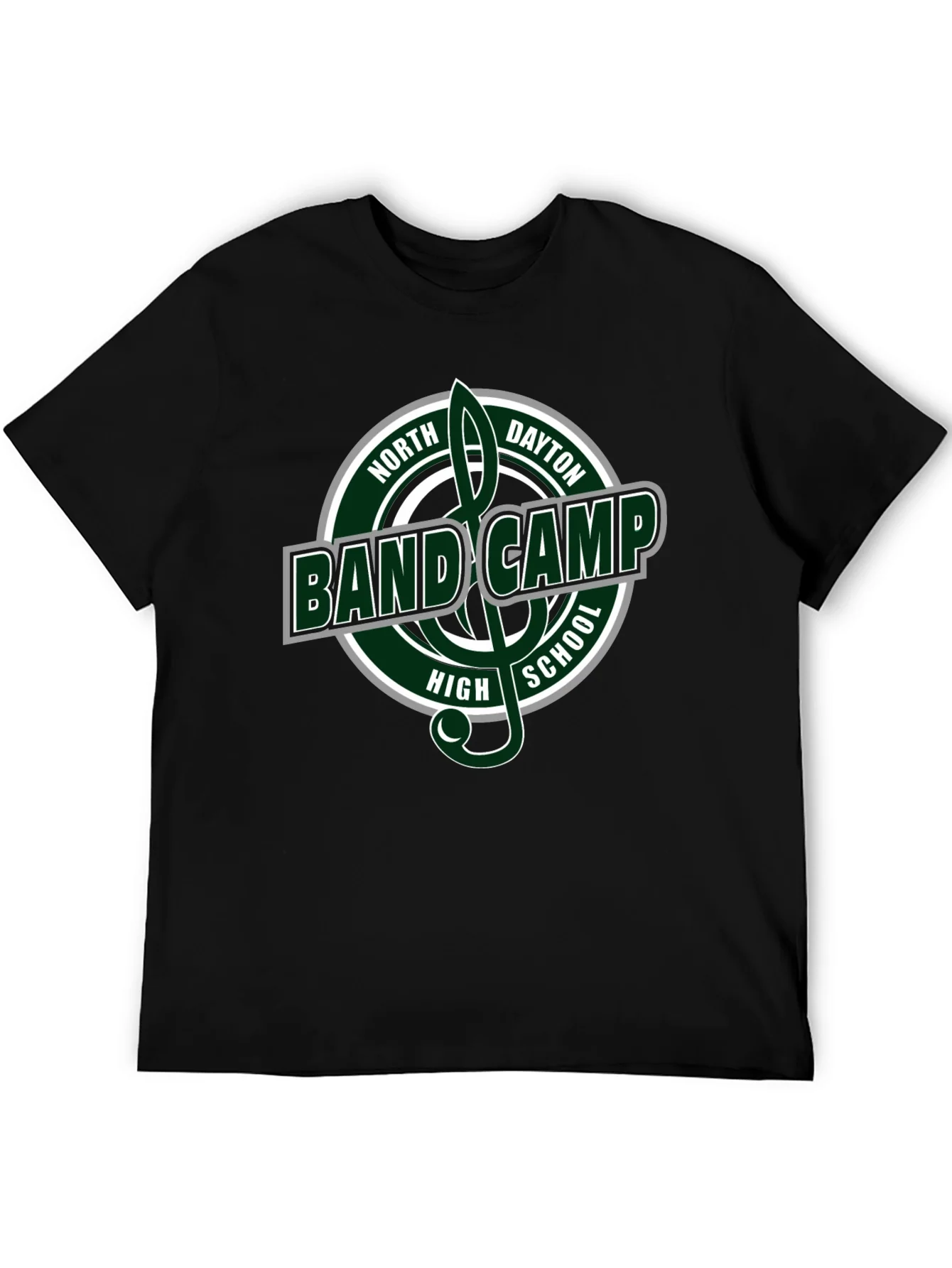 Camiseta Negra Band Camp North Dayton High School